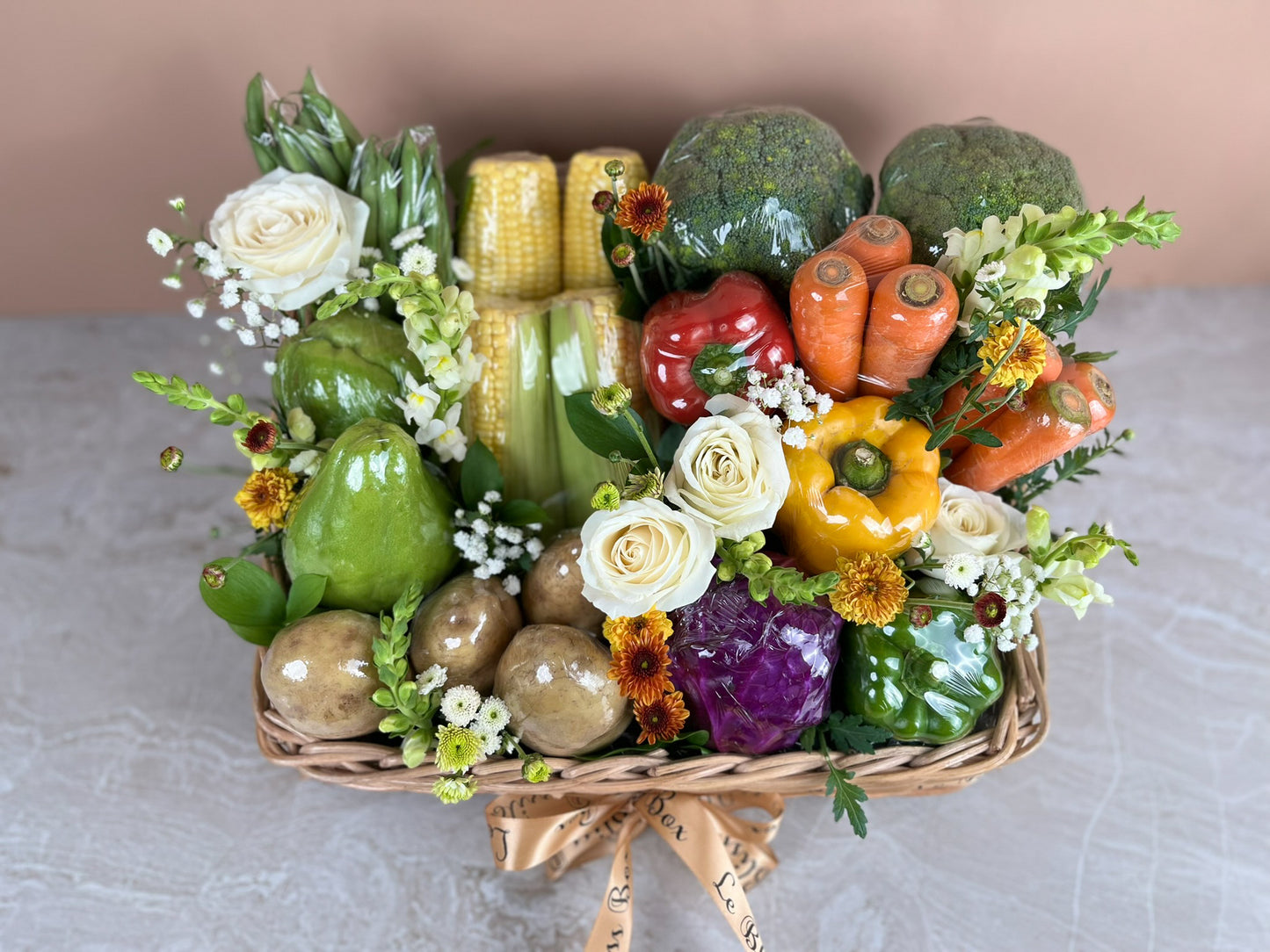 Rustic Veggie Basket