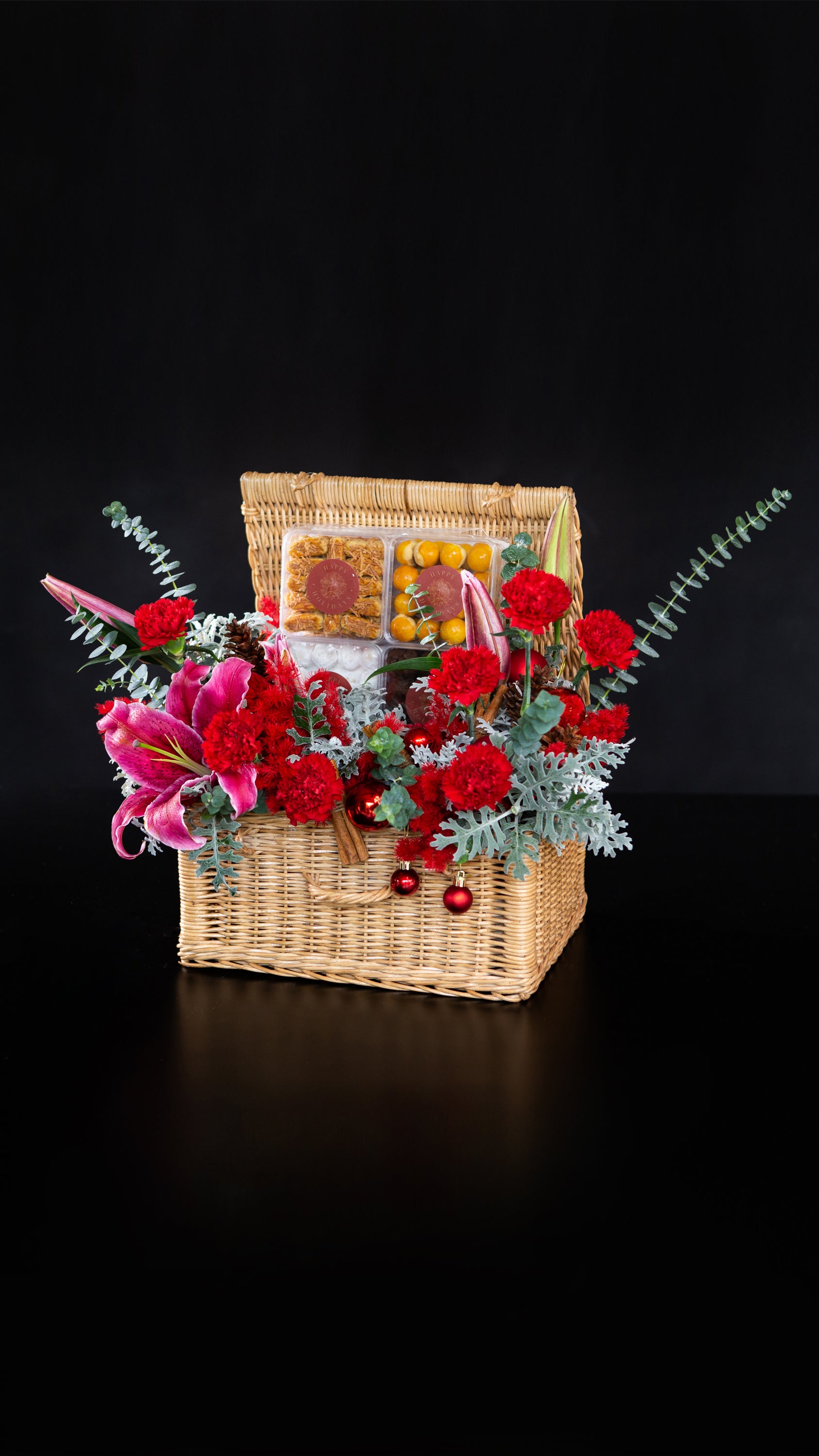 Christmas hamper jakarta, tangerang, Bintaro, Cirebon. Made with love by le bliss bouquet