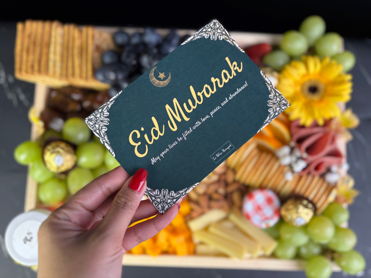 Cheese Fruit Platter Eid Fitr Hamper