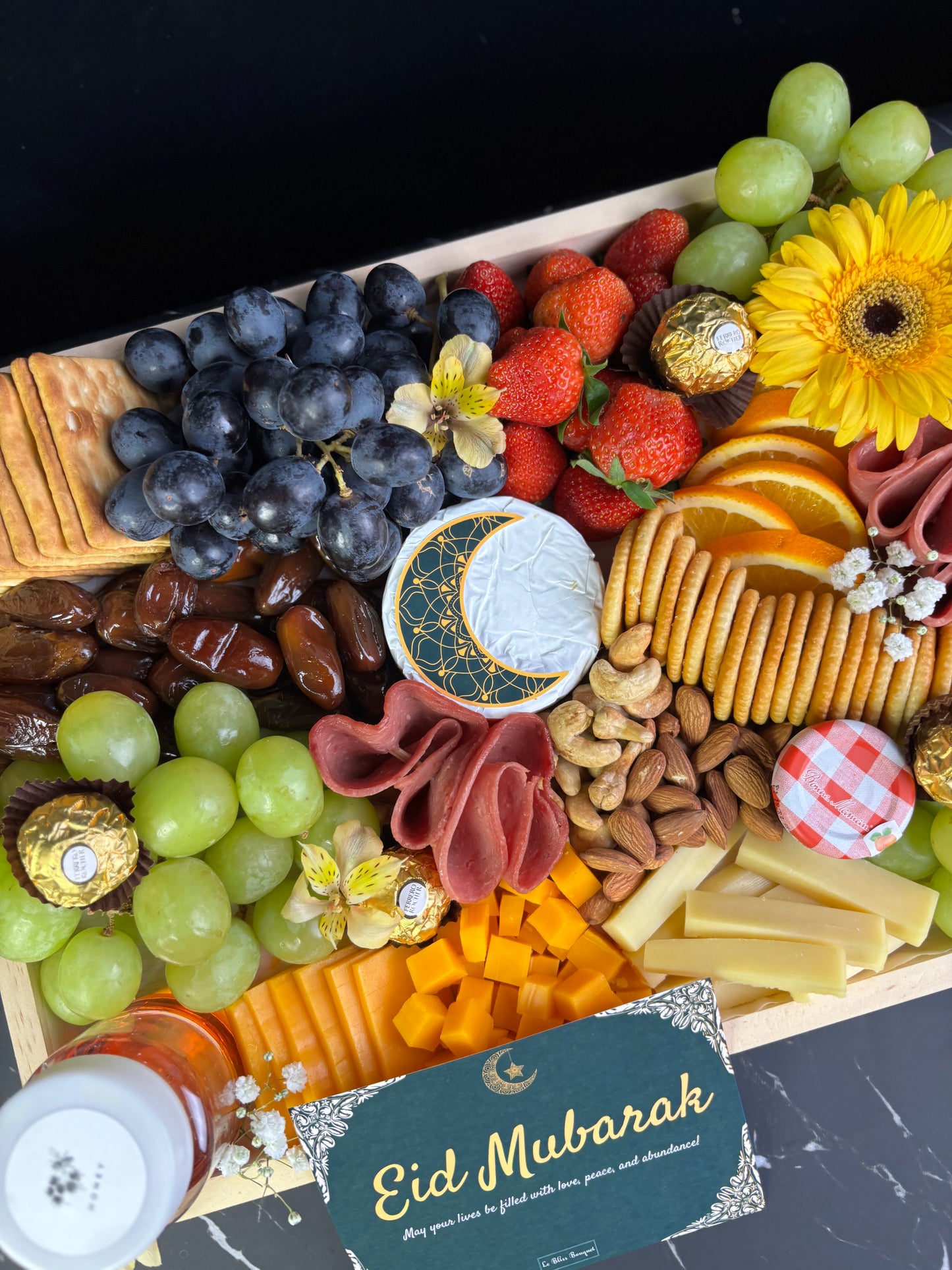 Cheese Fruit Platter Eid Fitr Hamper