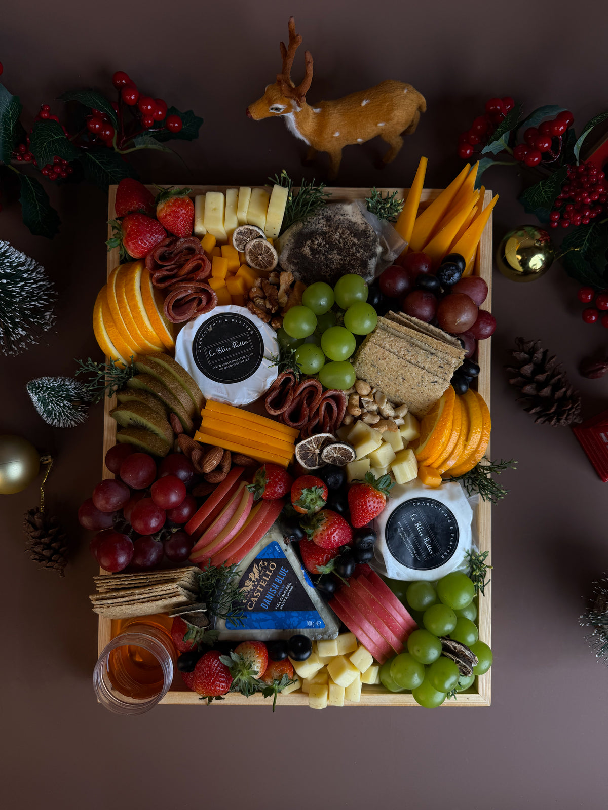 Noël Charcuterie Board