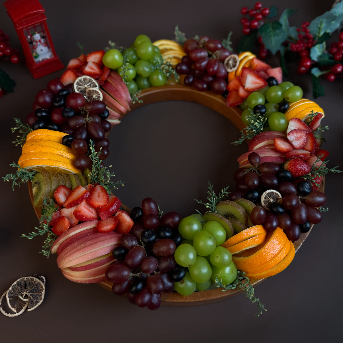 Wreath Fruit Platter