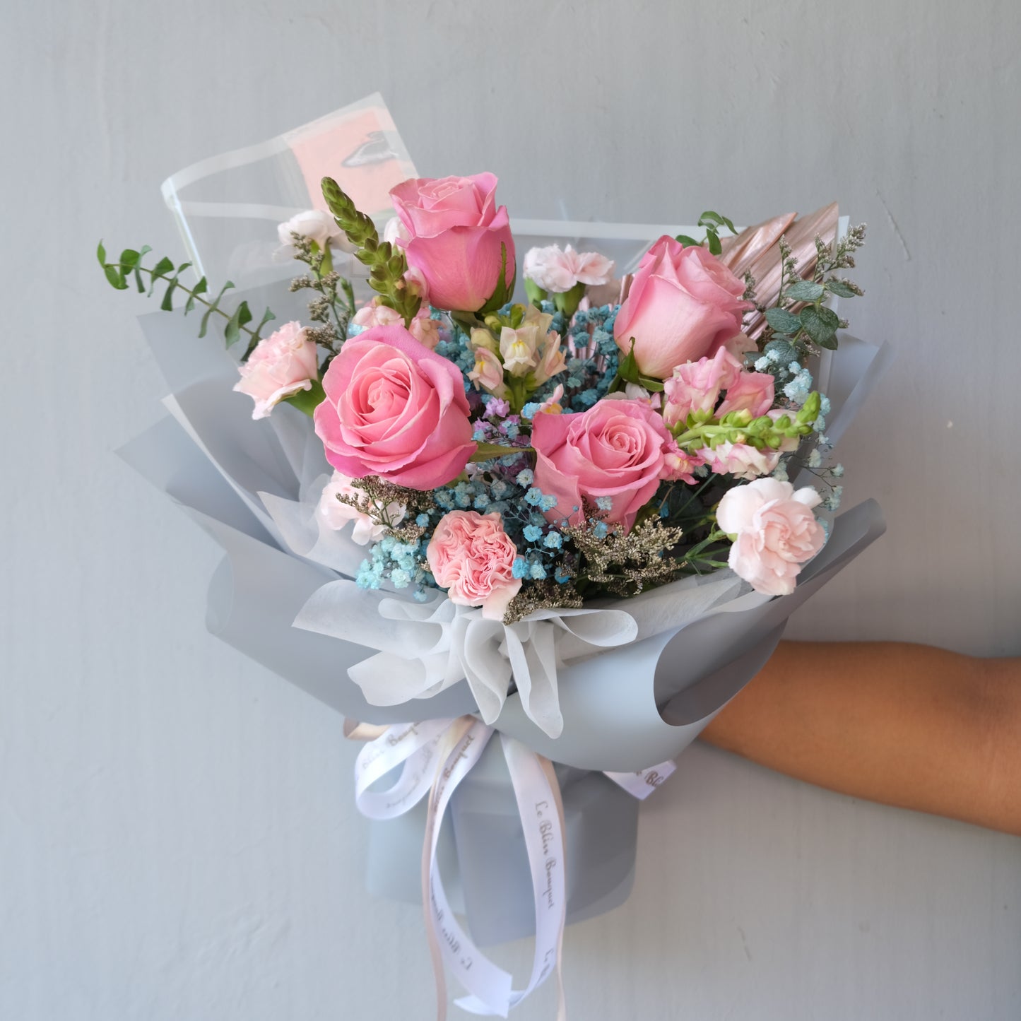 Hermosa Cotton Candy Bouquet - Le Bliss Bouquet. Florist surabaya, bouquet surabaya, buket bunga surabaya