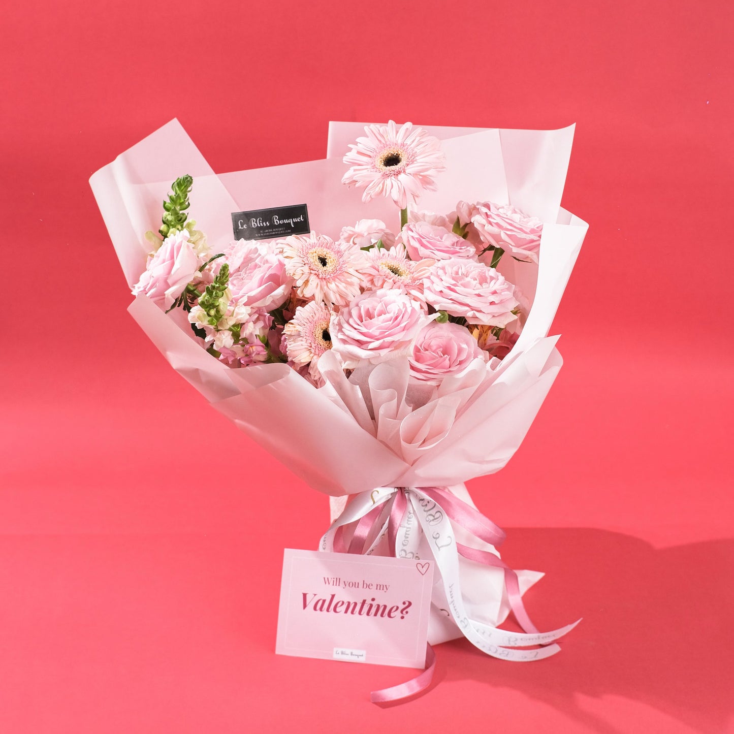Sweet Pink Bouquet Valentines Edition