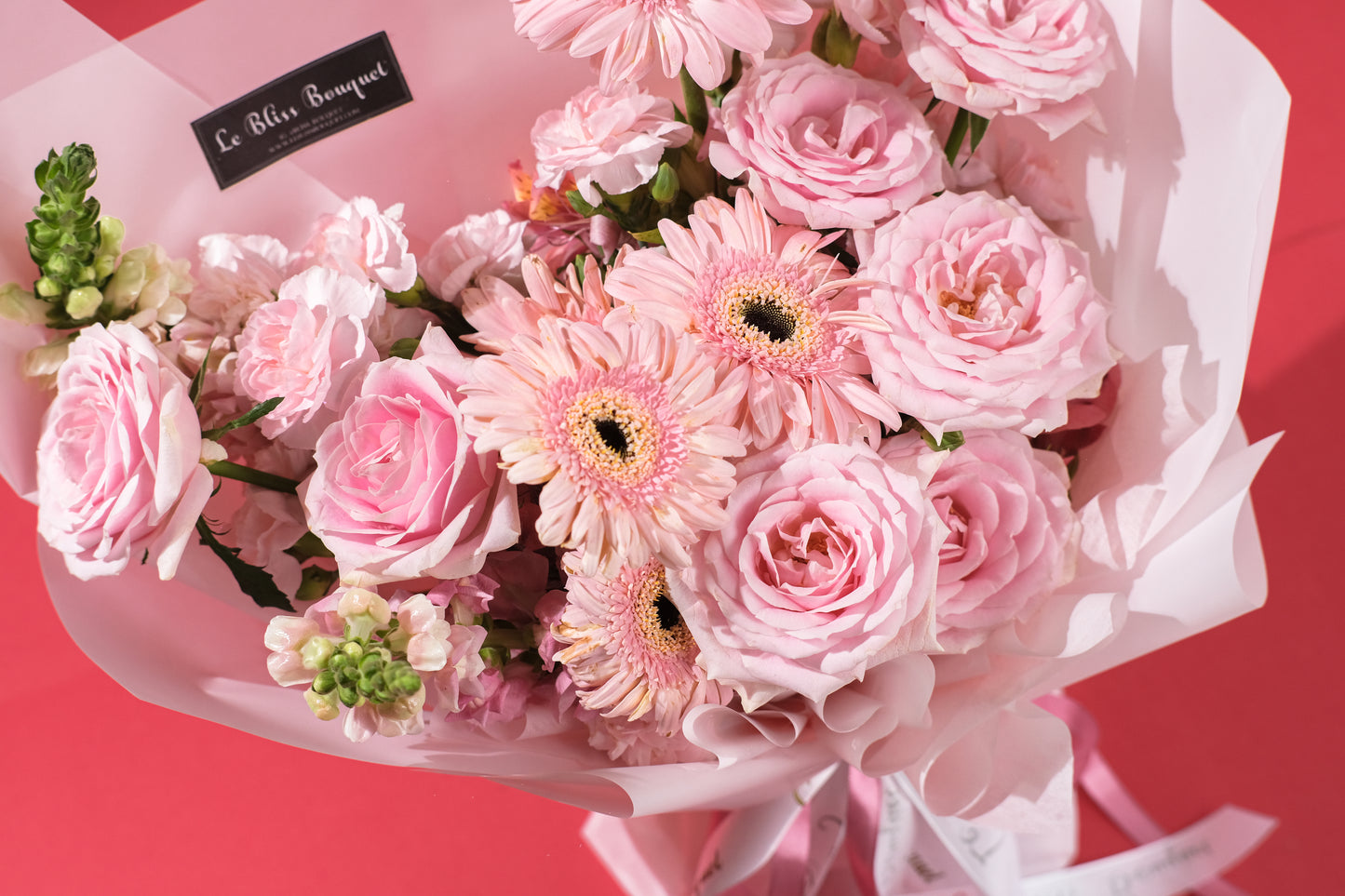 Sweet Pink Bouquet Valentines Edition