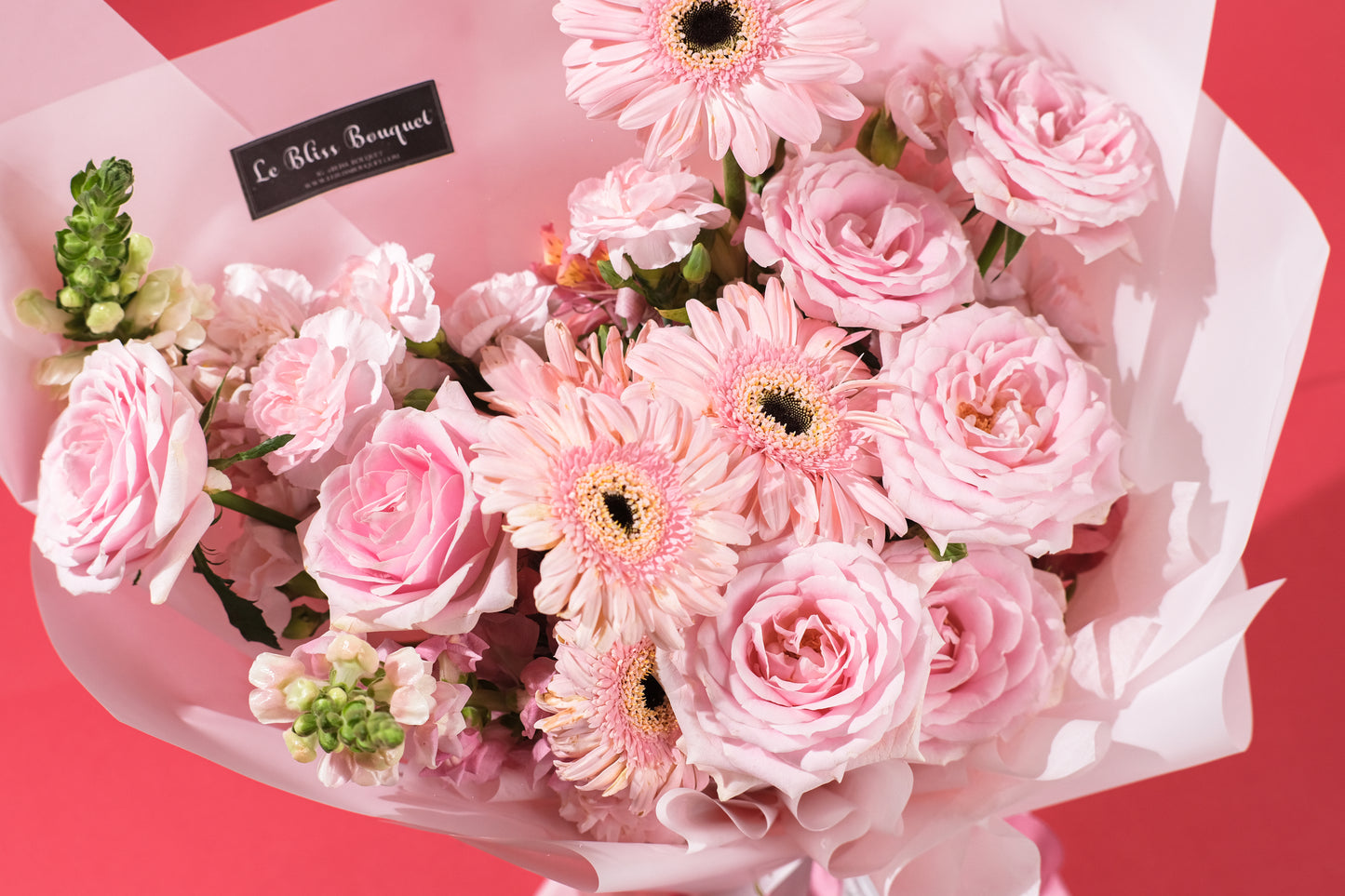 Sweet Pink Bouquet Valentines Edition