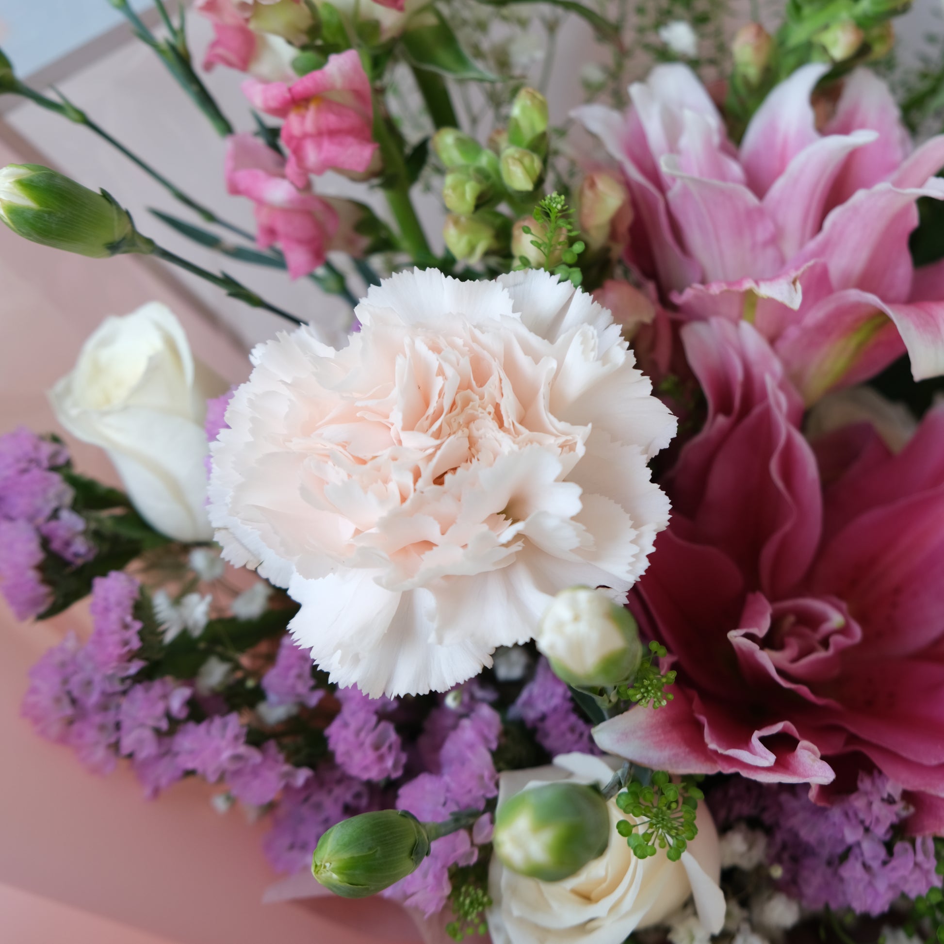 Sweet RoseLily Pink L Bouquet - Le Bliss Bouquet