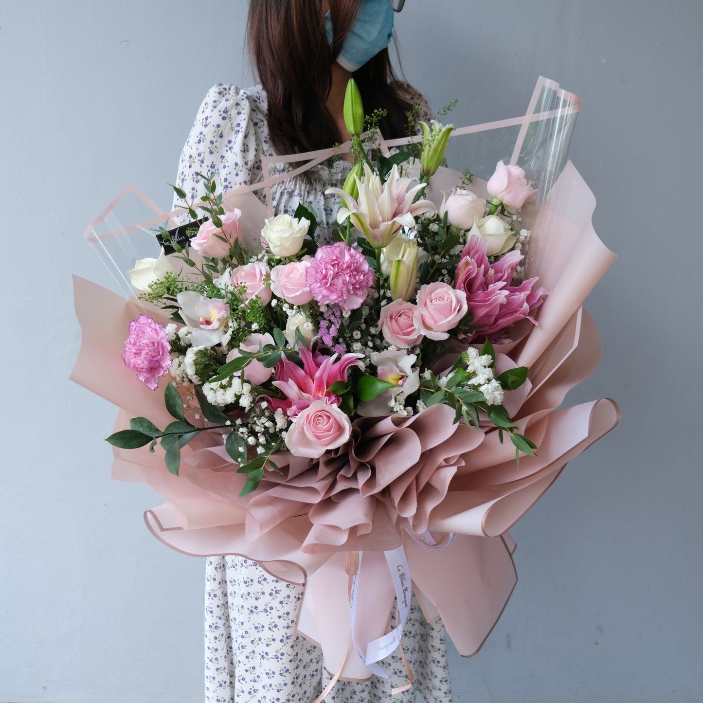 Super in Love XL Bouquet - Le Bliss Bouquet. Florist surabaya, florist jakarta, florist tangerang, florist Bintaro, florist Cirebon