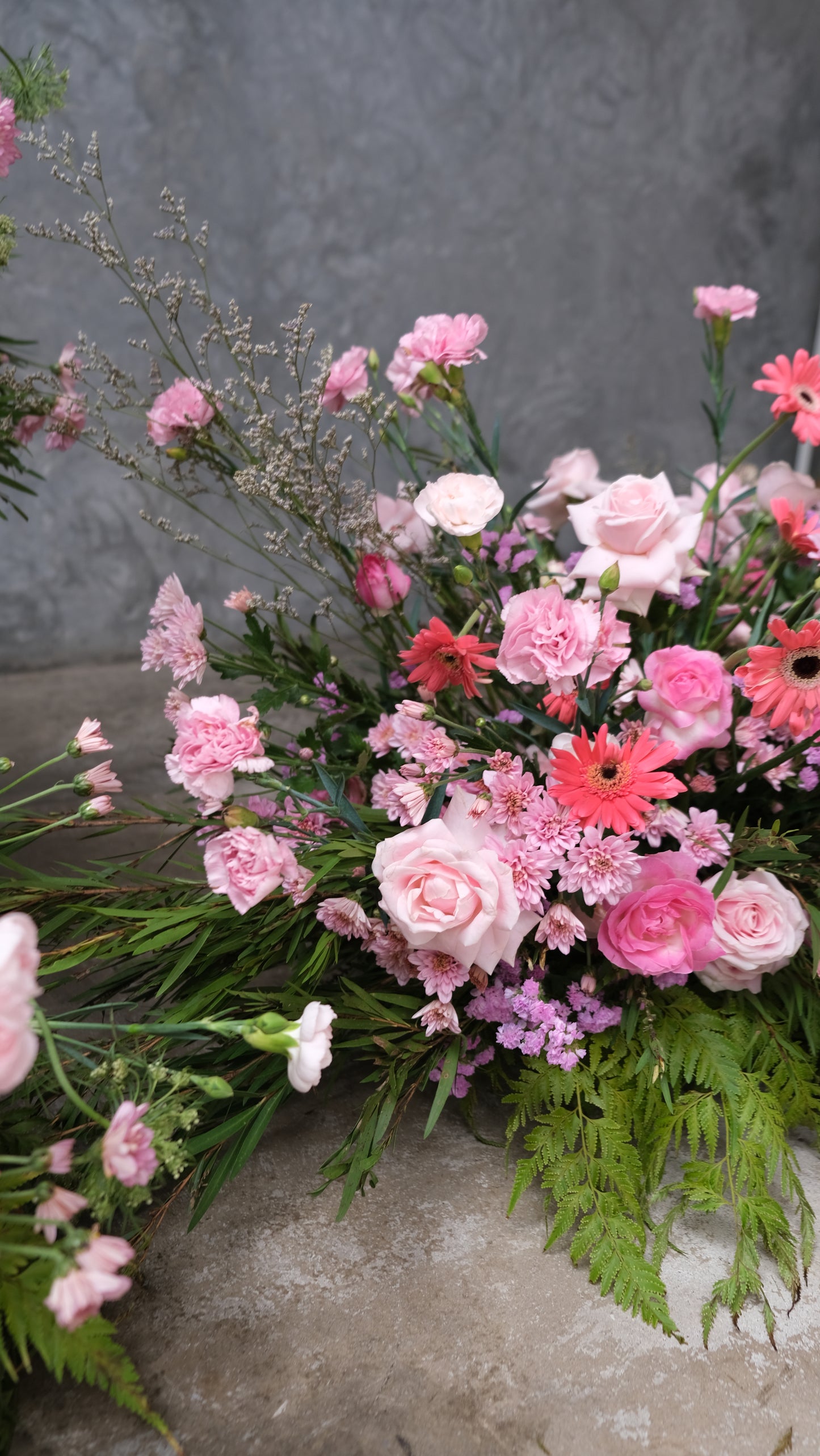 Pink Floral Installation