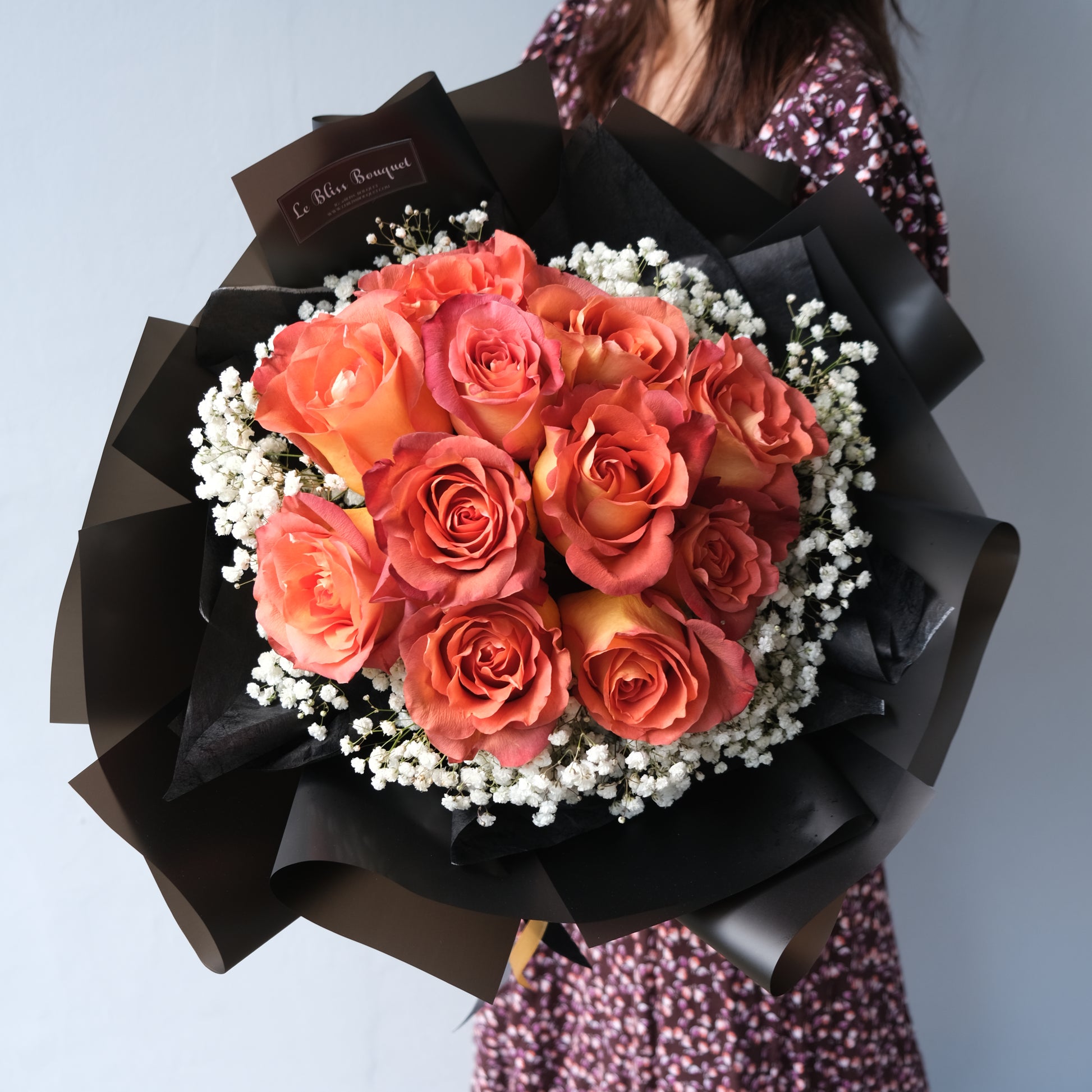 Coffee Break Rose Bouquet - Le Bliss Bouquet