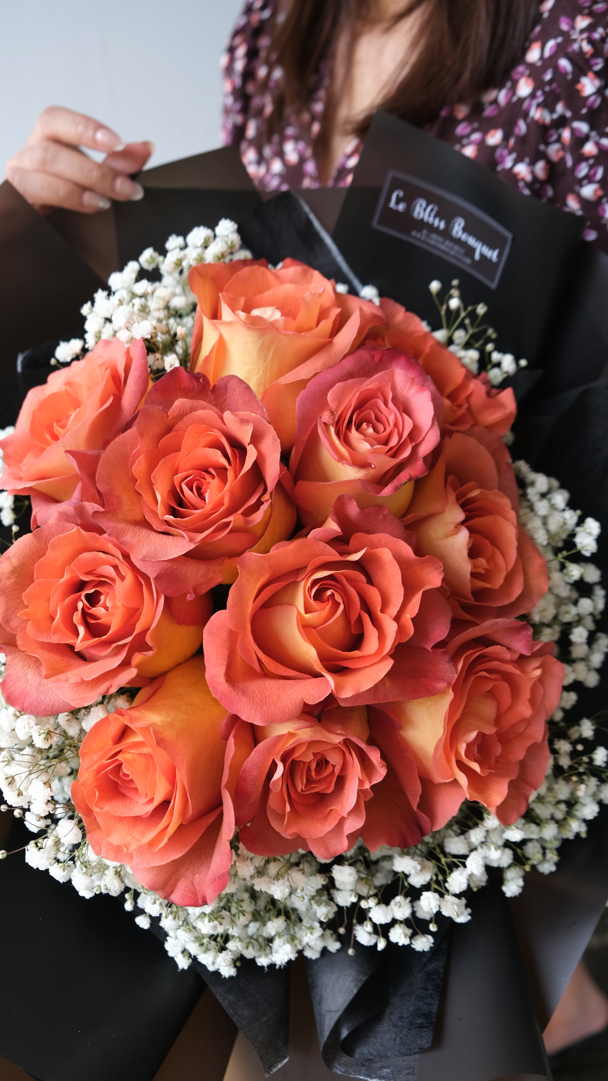 Coffee Break Rose Bouquet - Le Bliss Bouquet