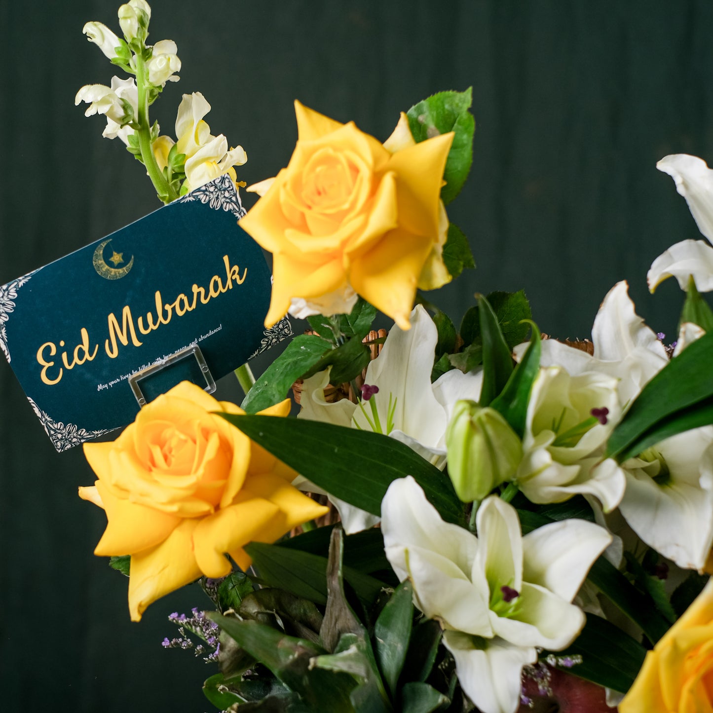 Harmony Harvest: Grand Rattan Eid Fitr Fruit Parcel