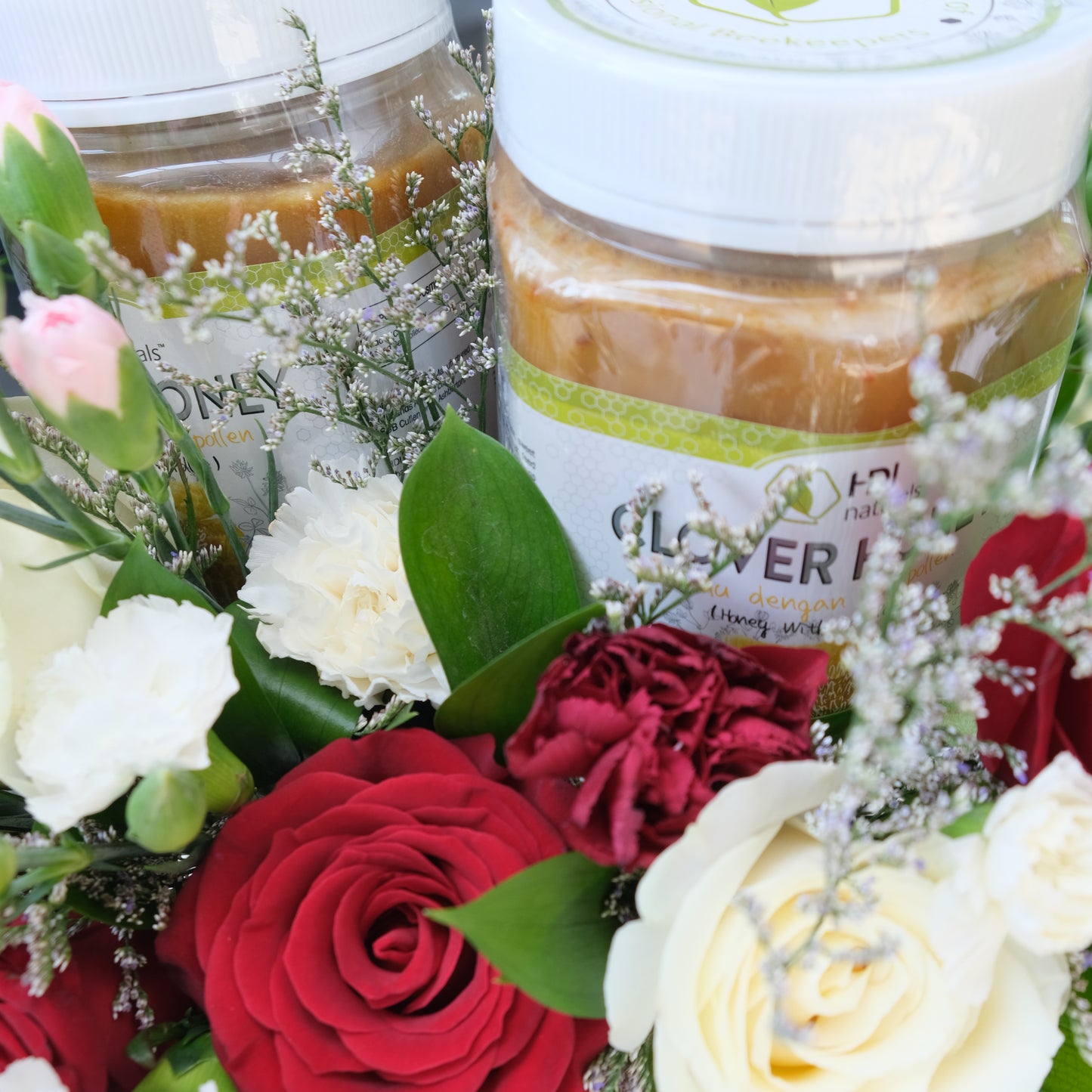 Honey and Flowers Set Get Well Soon Hamper Gift
