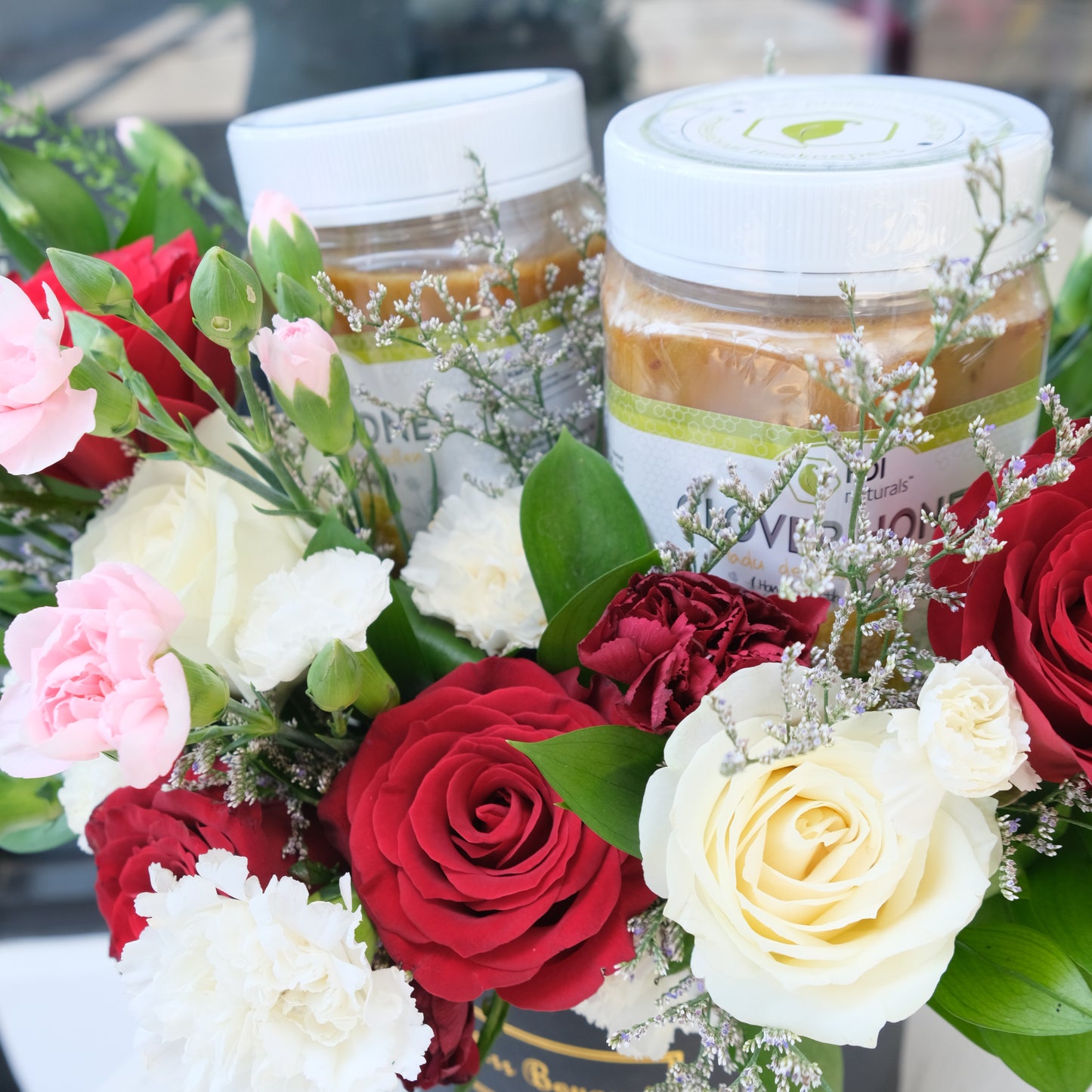Honey and Flowers Set Get Well Soon Hamper Gift