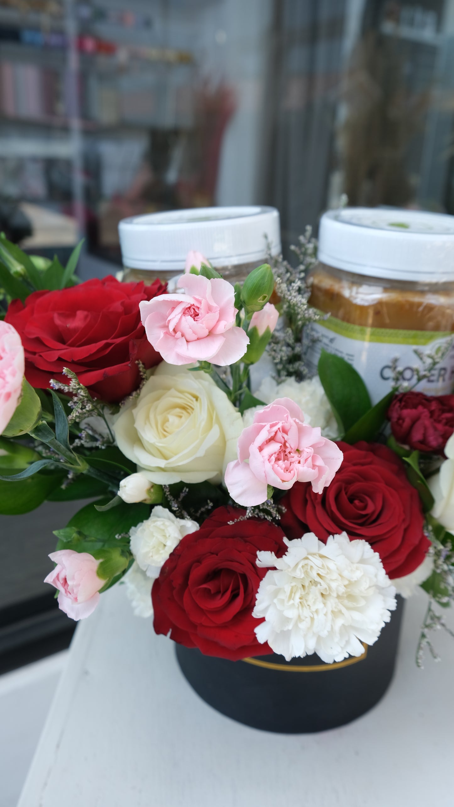 Honey and Flowers Set Get Well Soon Hamper Gift