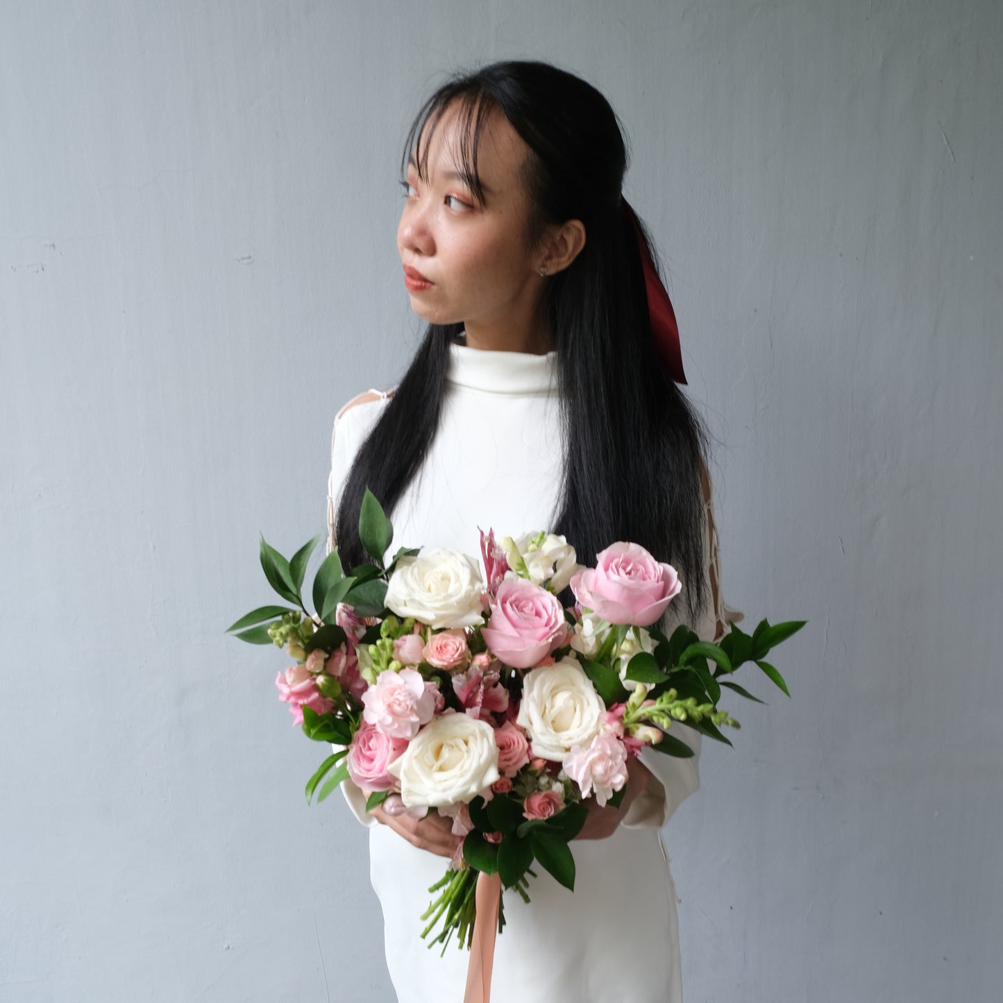 Sweet Pink Bridal Bouquet