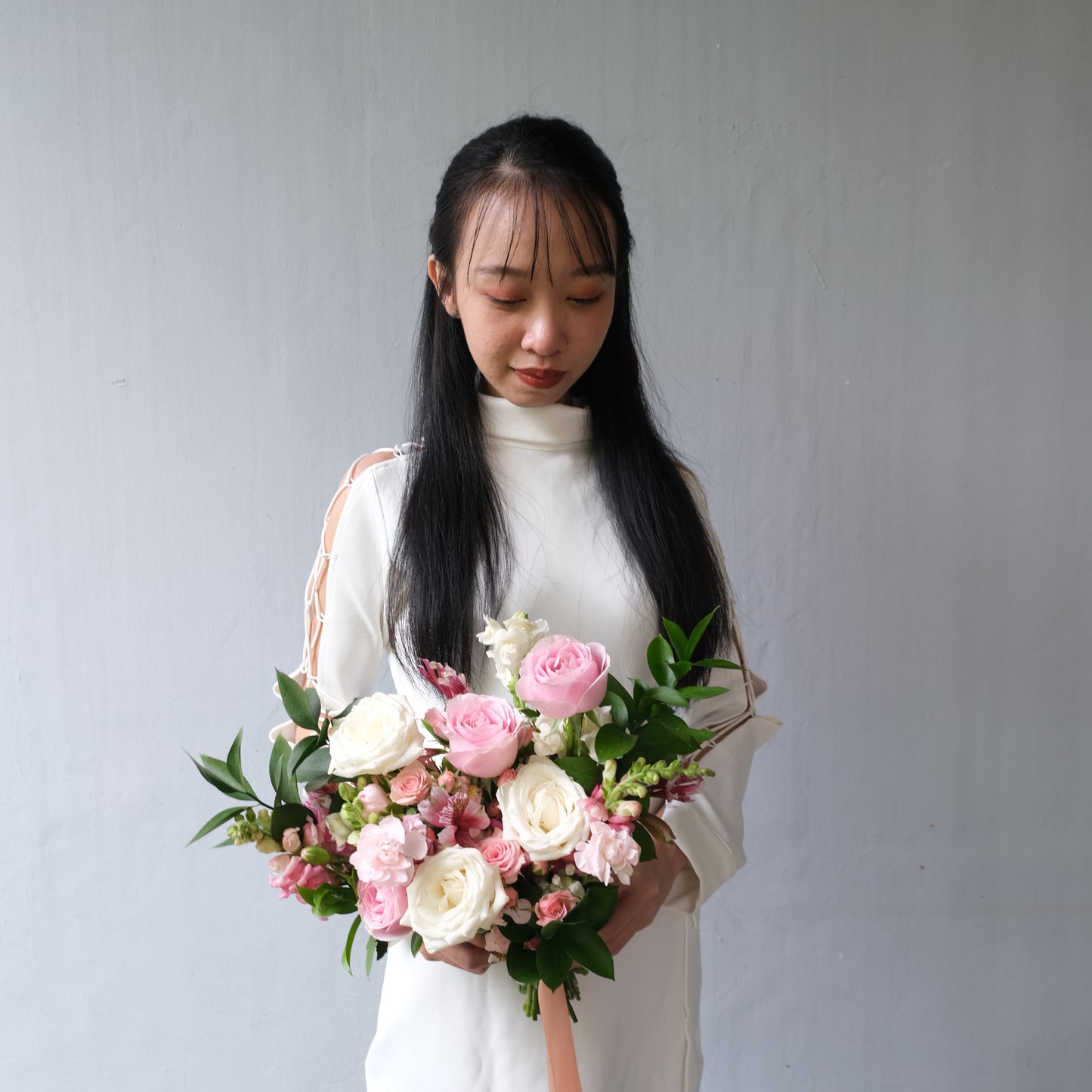Sweet Pink Bridal Bouquet
