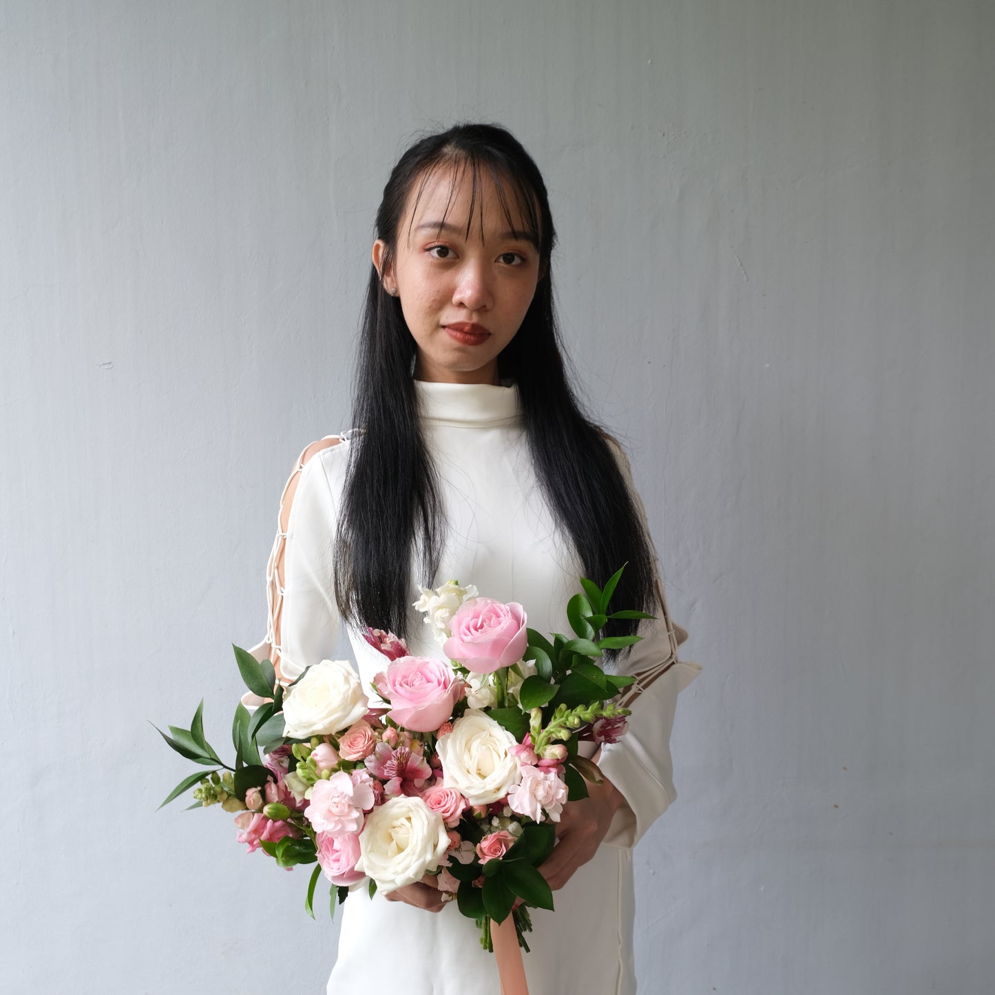 Sweet Pink Bridal Bouquet