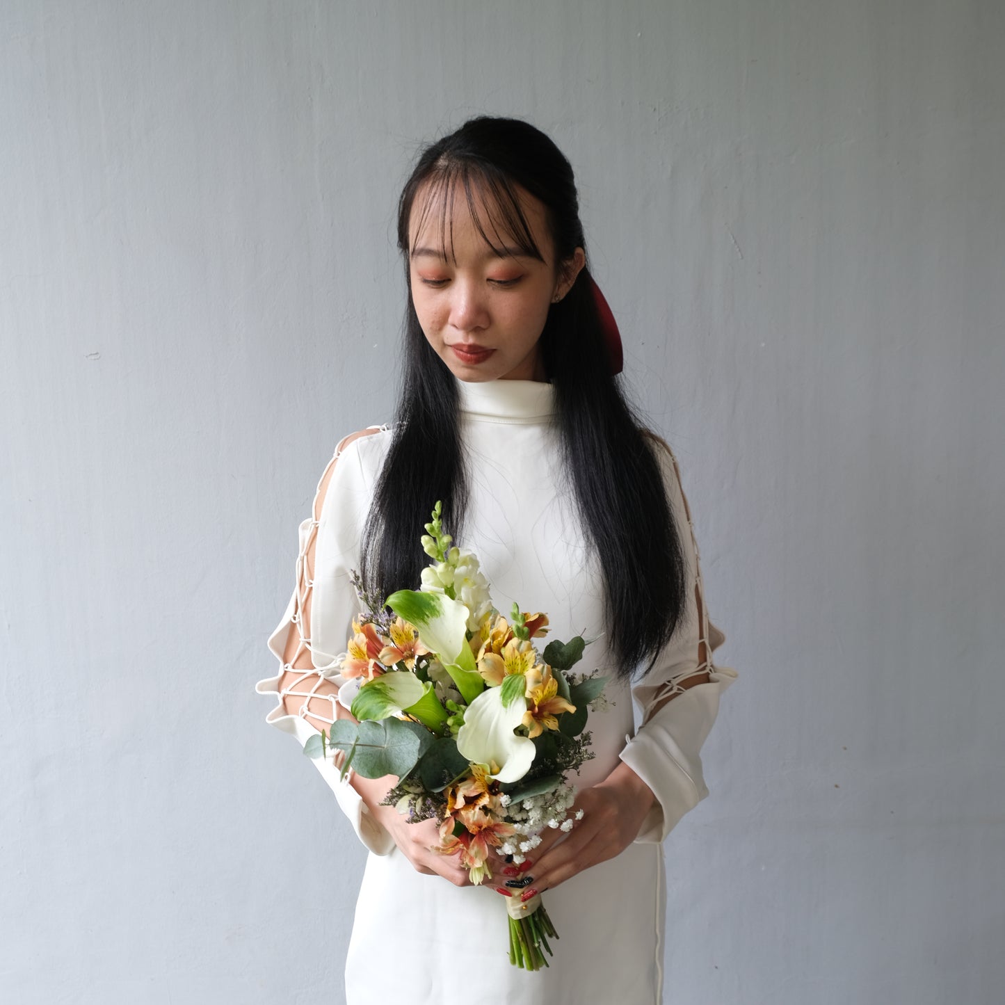 Calla Lily Wedding Bouquet Jakarta