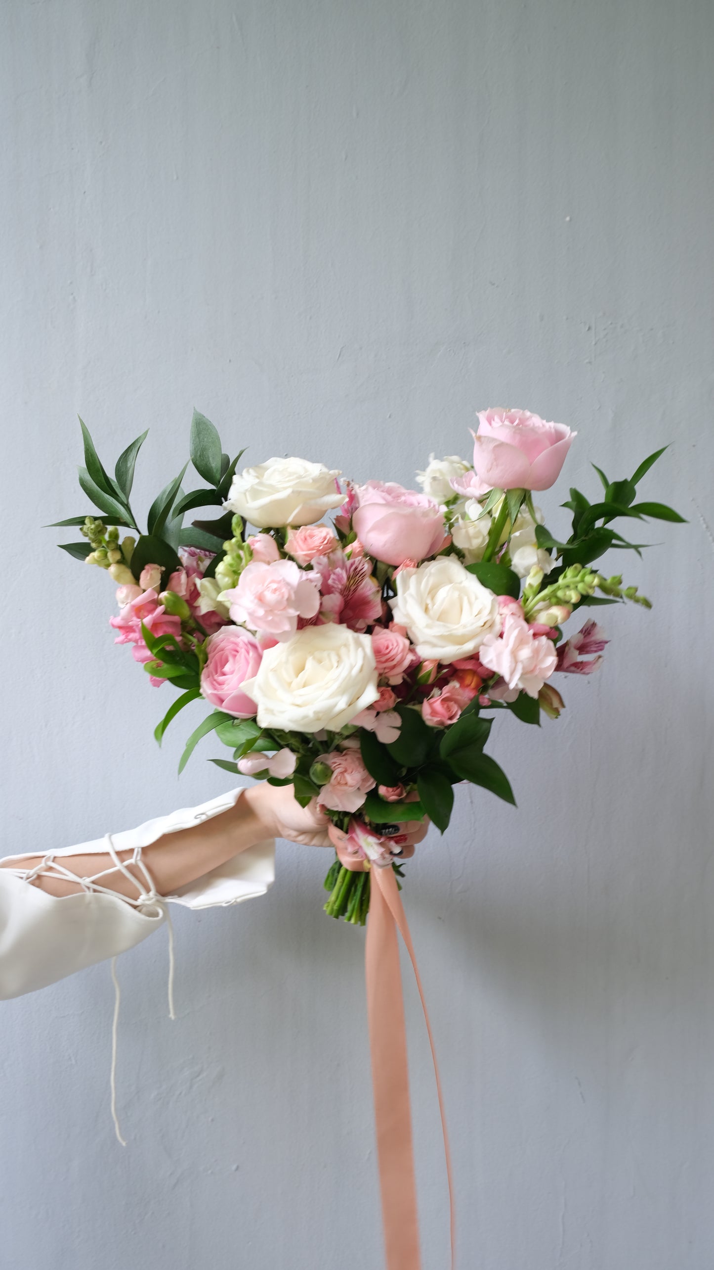 Sweet Pink Bridal Bouquet
