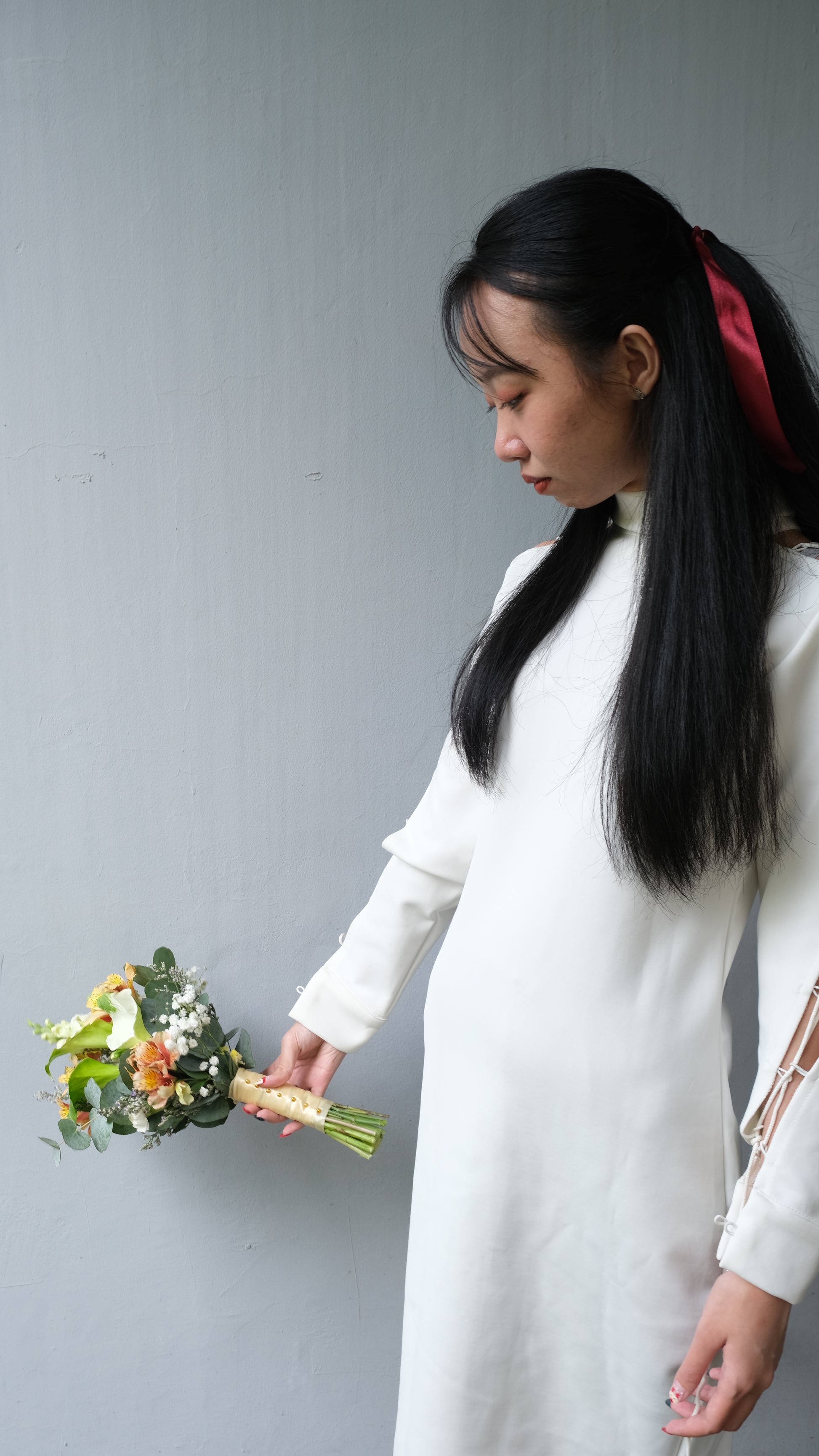  Wedding Calla Lily Posy Bouquet Jakarta