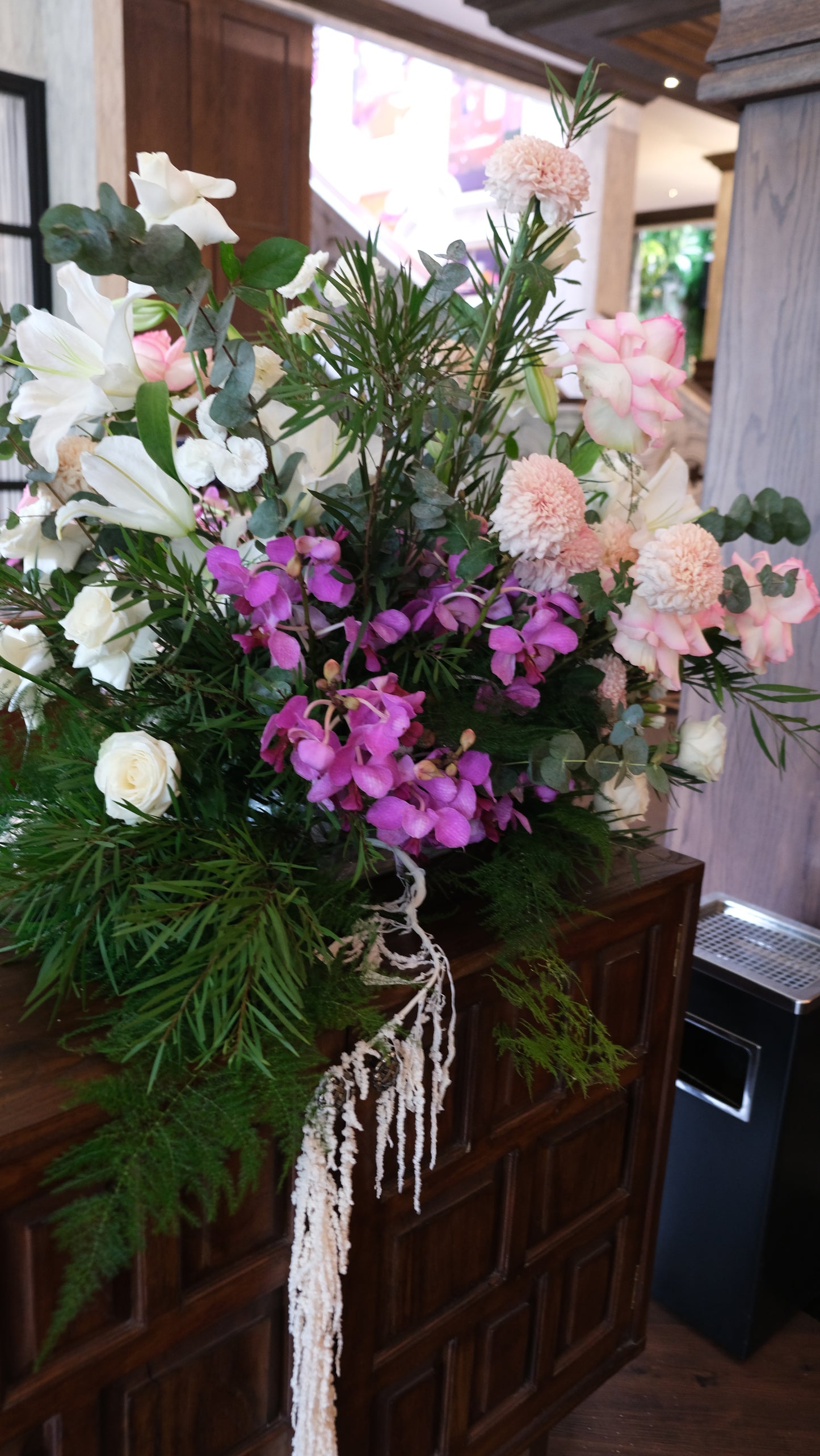 Huge Esperance Orchid Flower Decor