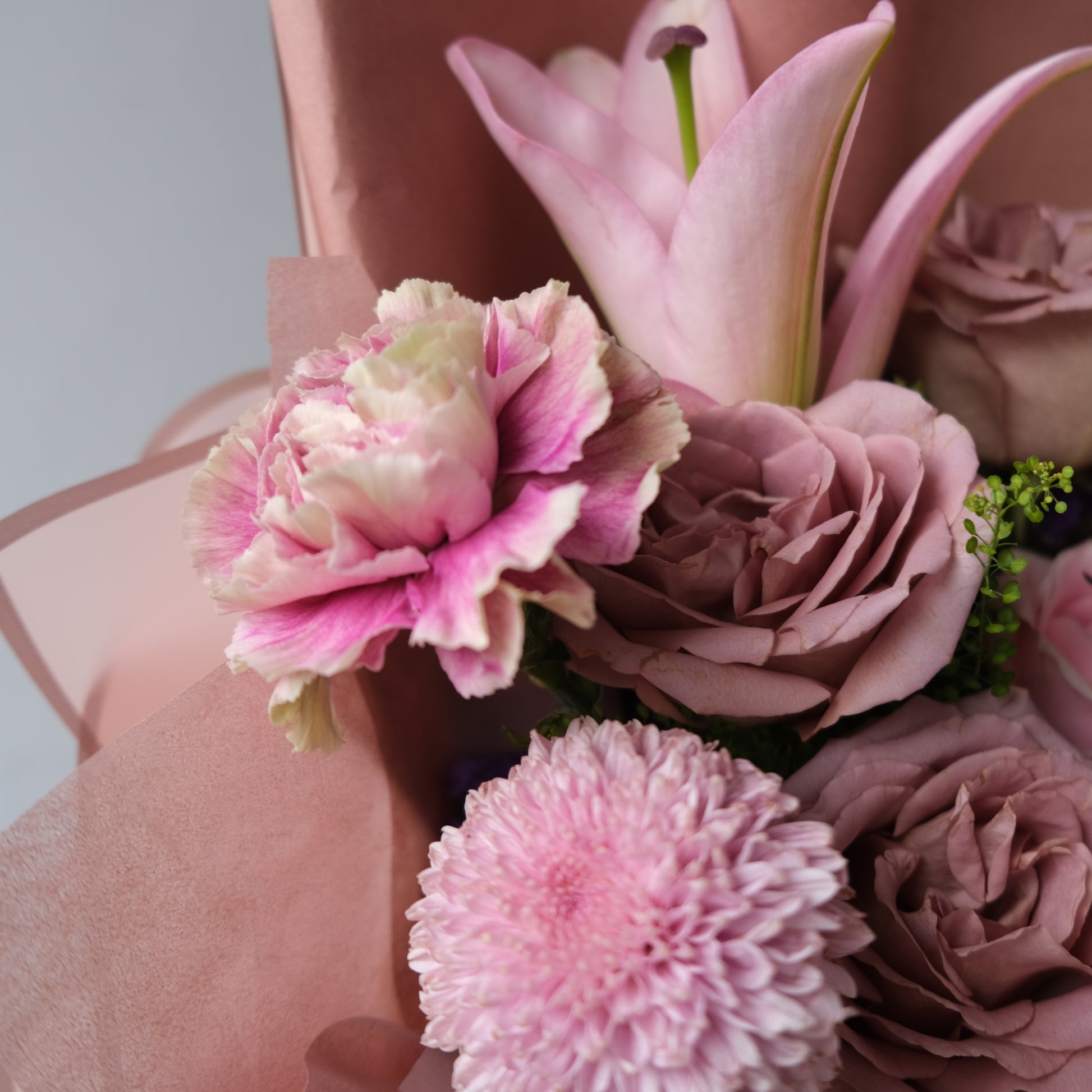 Sweet Fragrant Begonia L Bouquet - Le Bliss Bouquet