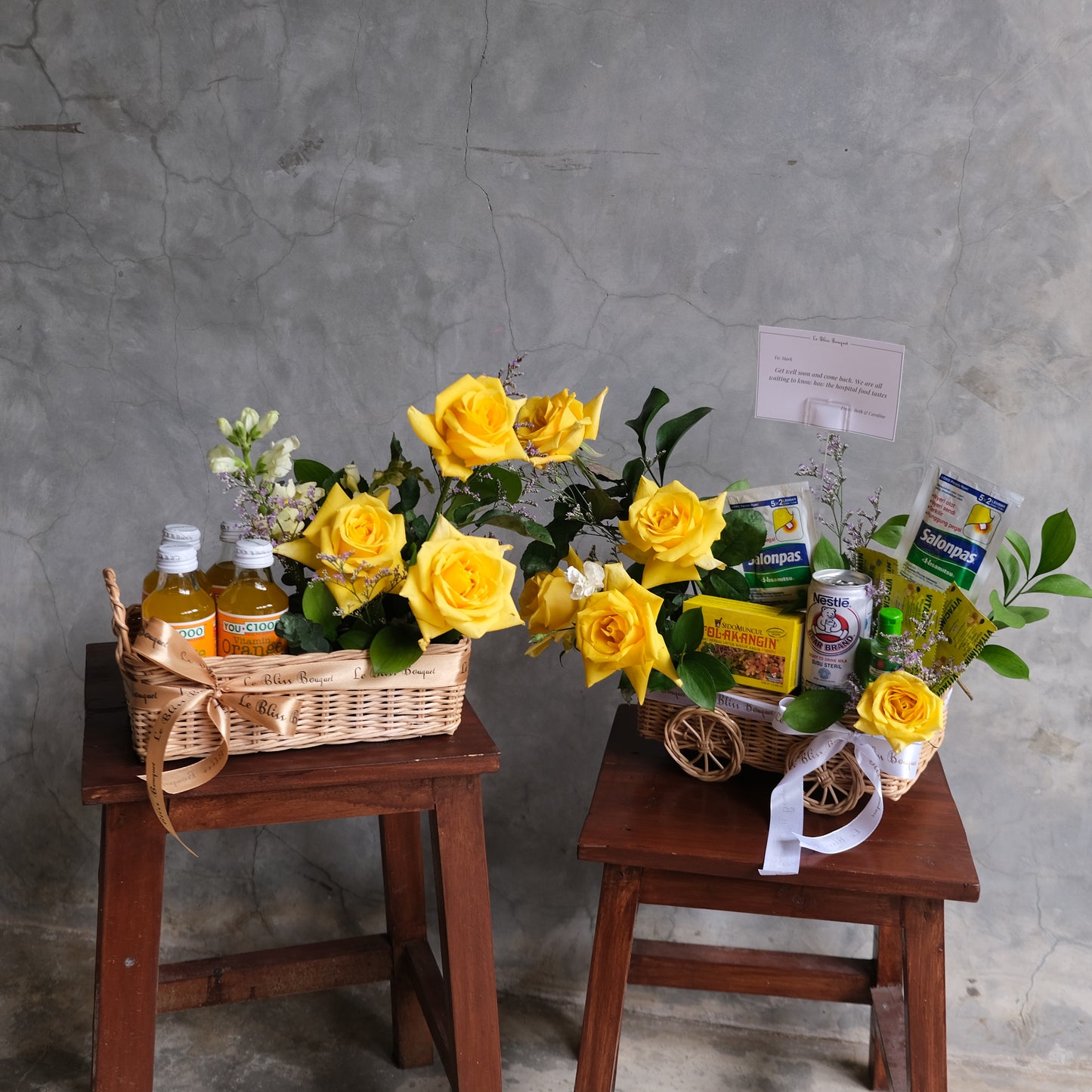 Wellness Boost Sunshine Rattan Basket