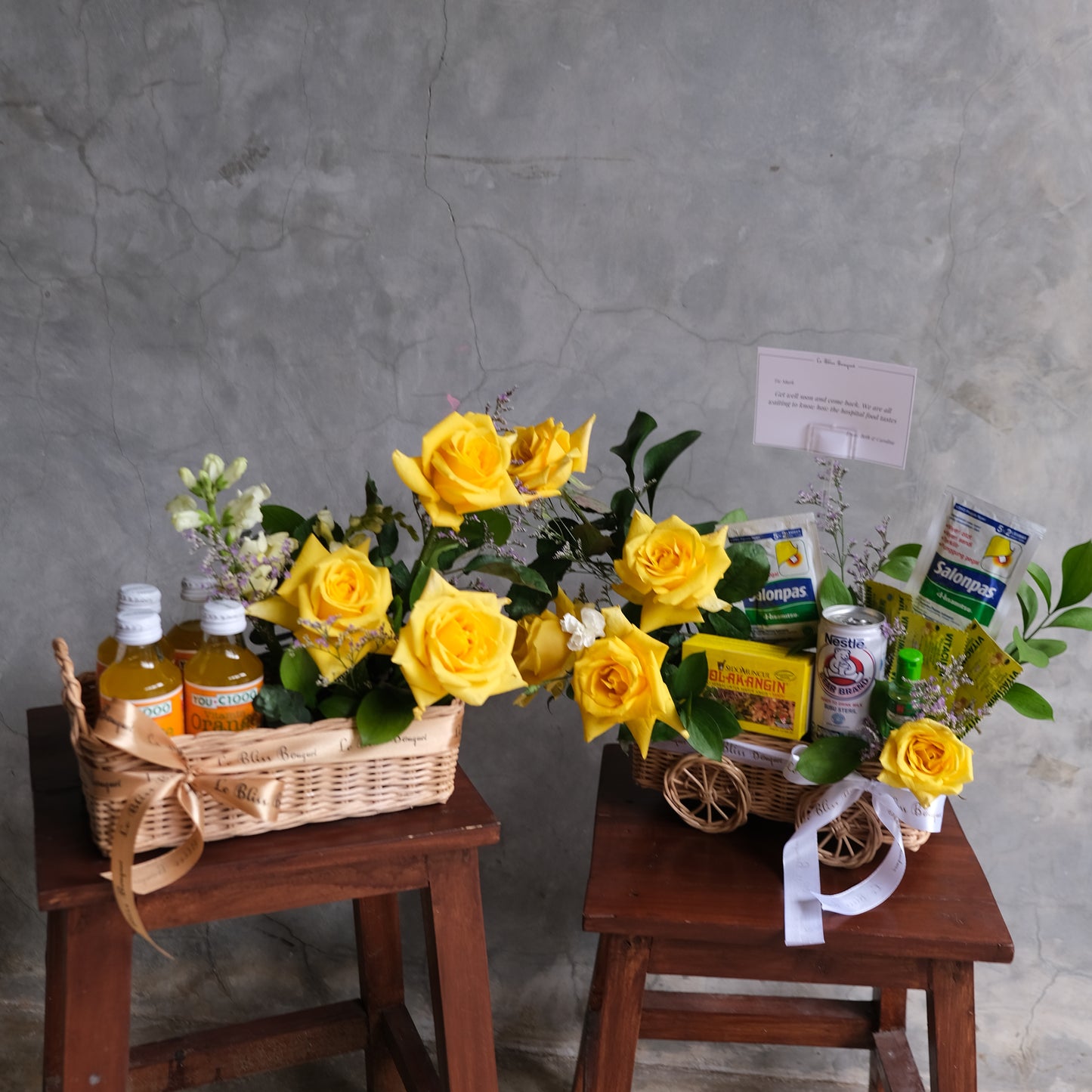 Wellness Boost Sunshine Rattan Basket