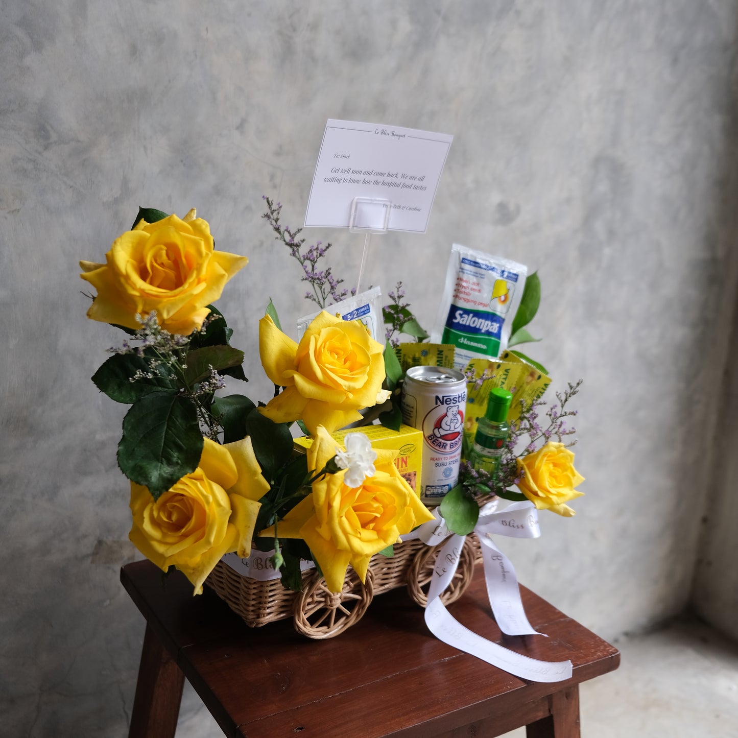 Wellness Boost Sunshine Rattan Basket