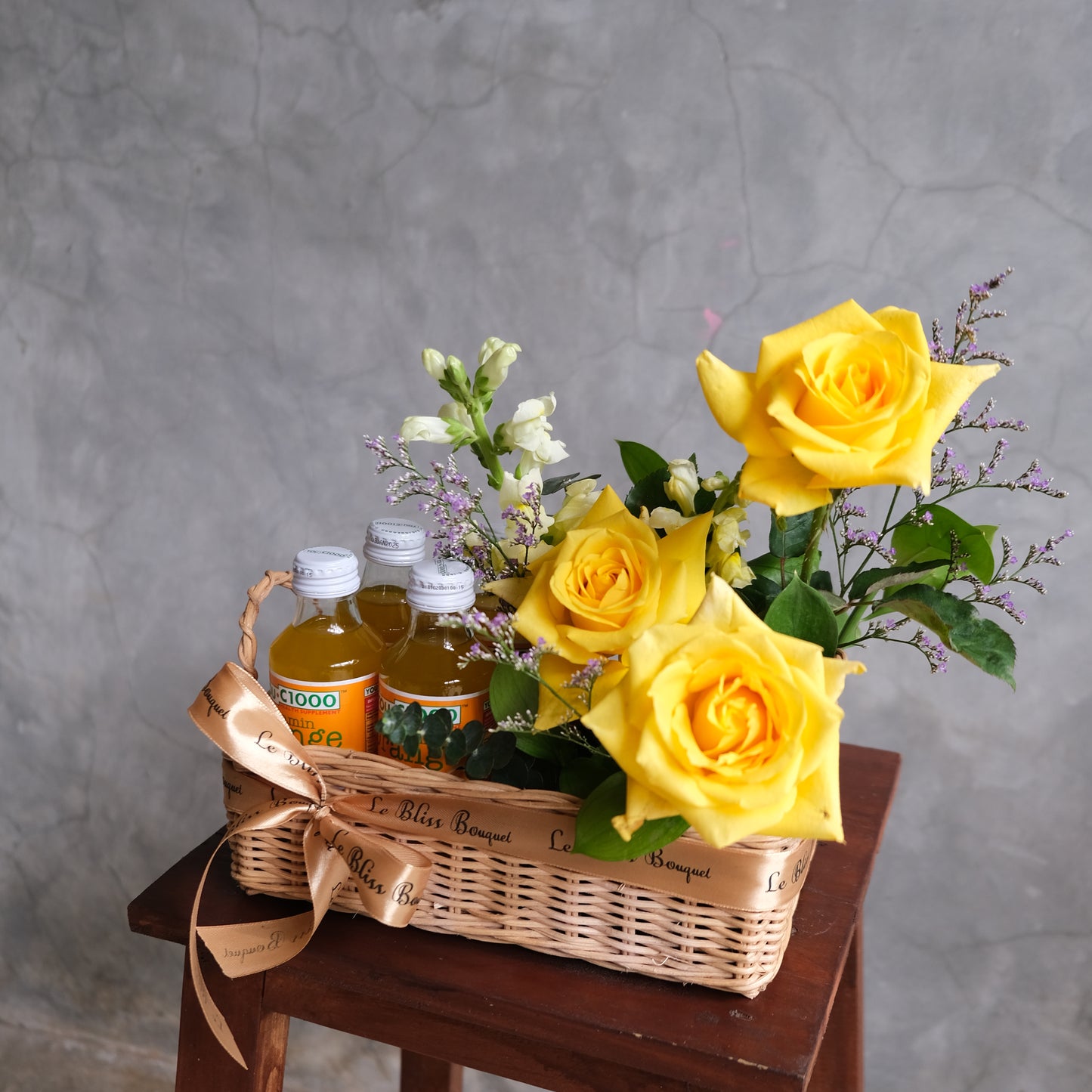 Wellness Boost Sunshine Rattan Basket