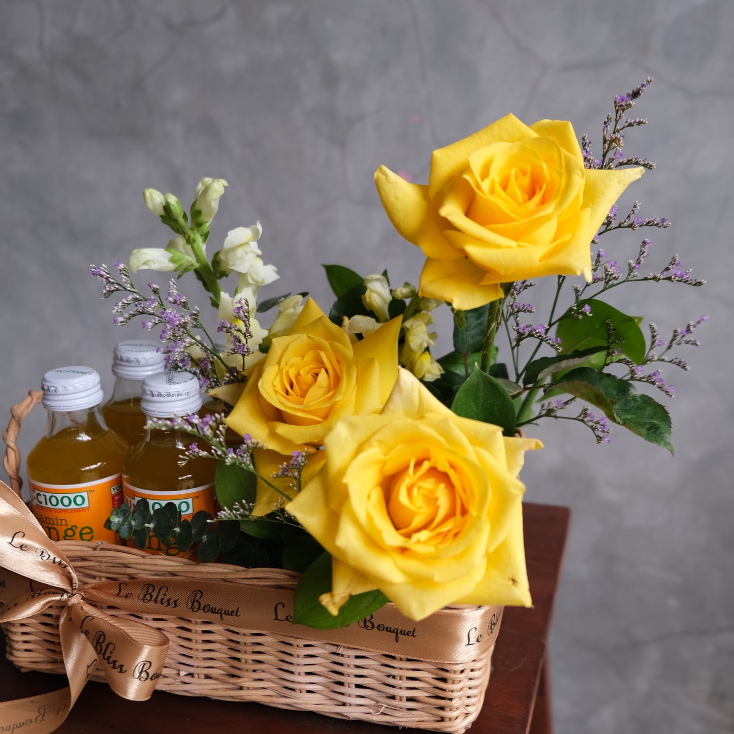 Wellness Boost Sunshine Rattan Basket