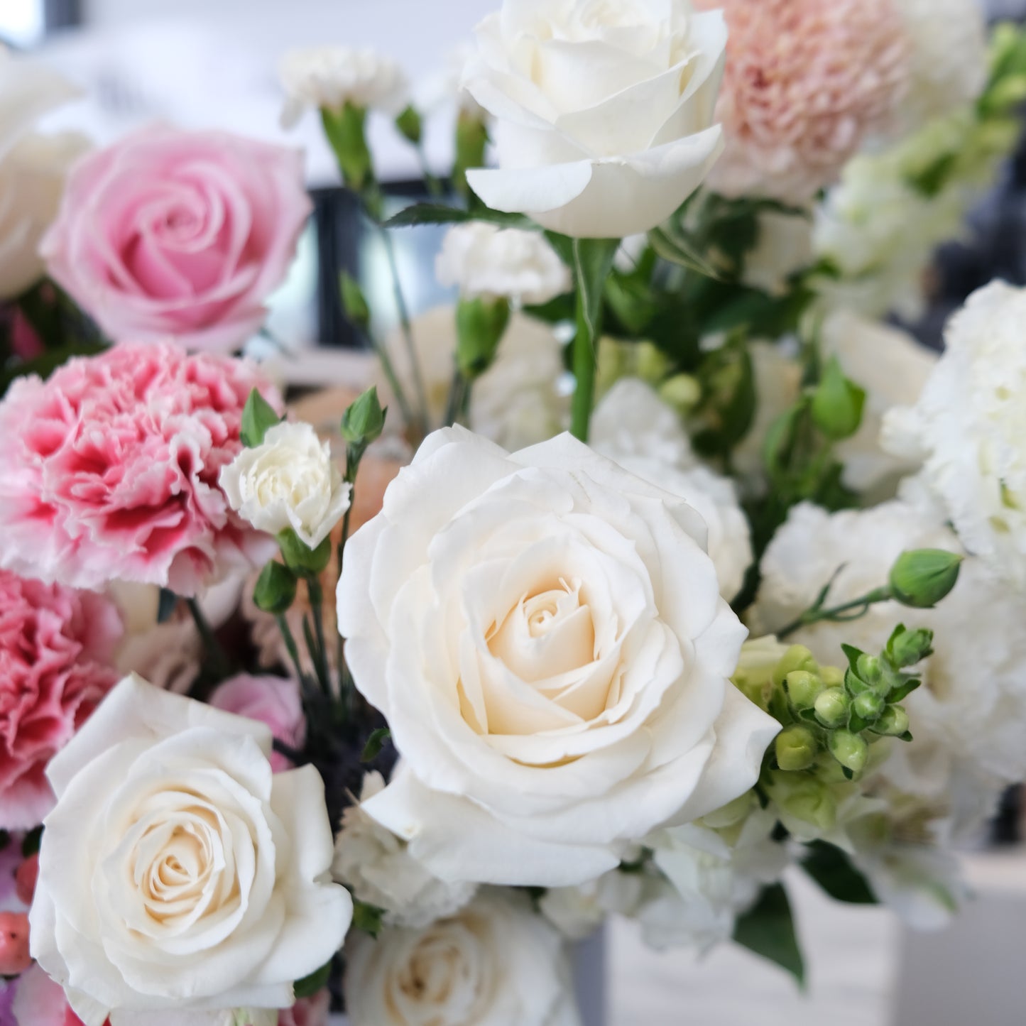 Pink White Gradation Grand Bloombox