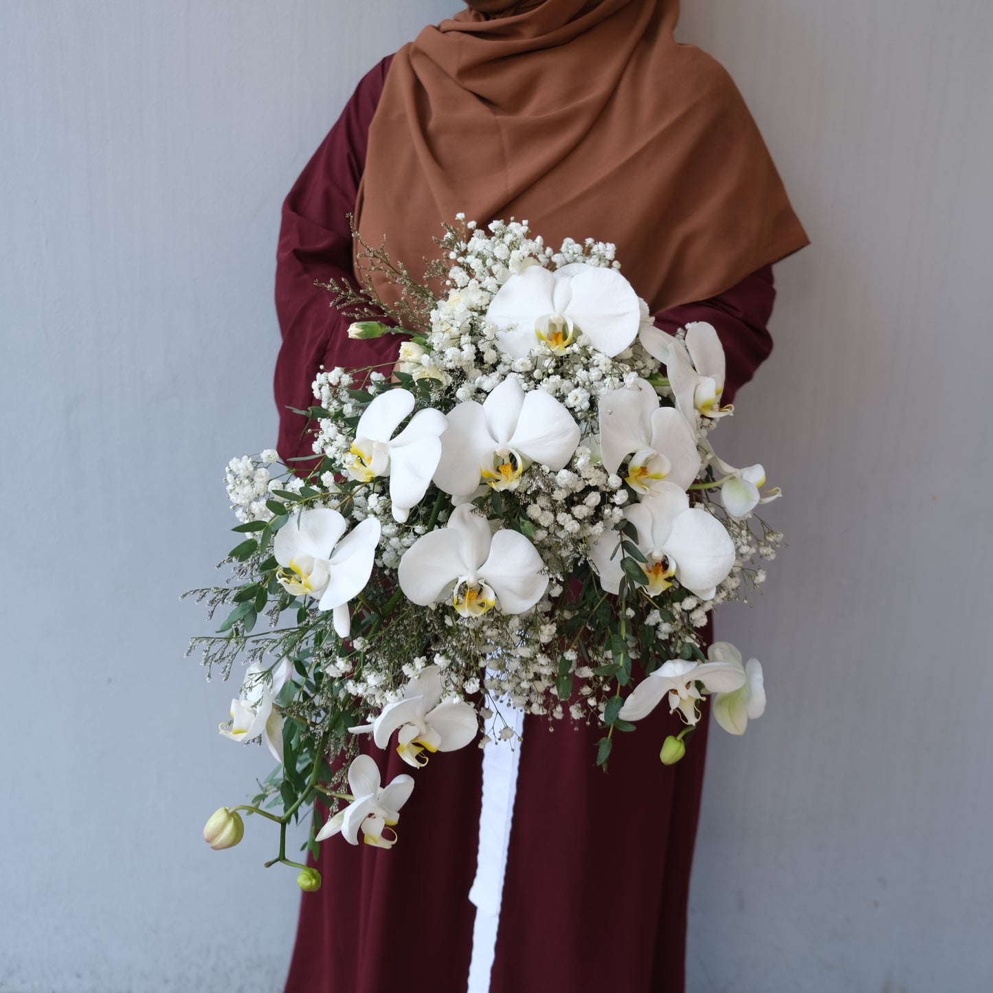 Anggrek Putih Bouquet Jakarta