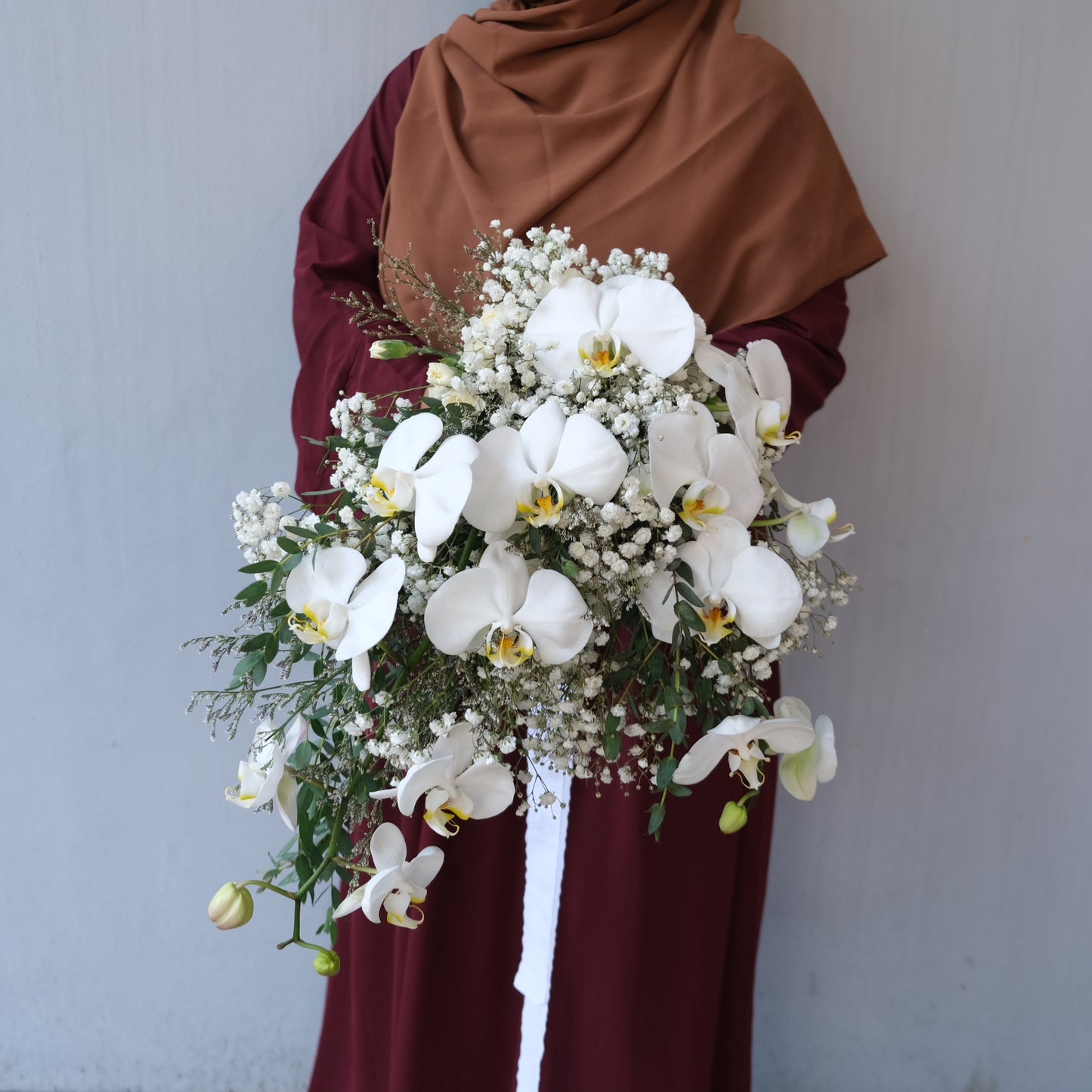 Orchid Bridal Bouquet Cirebon