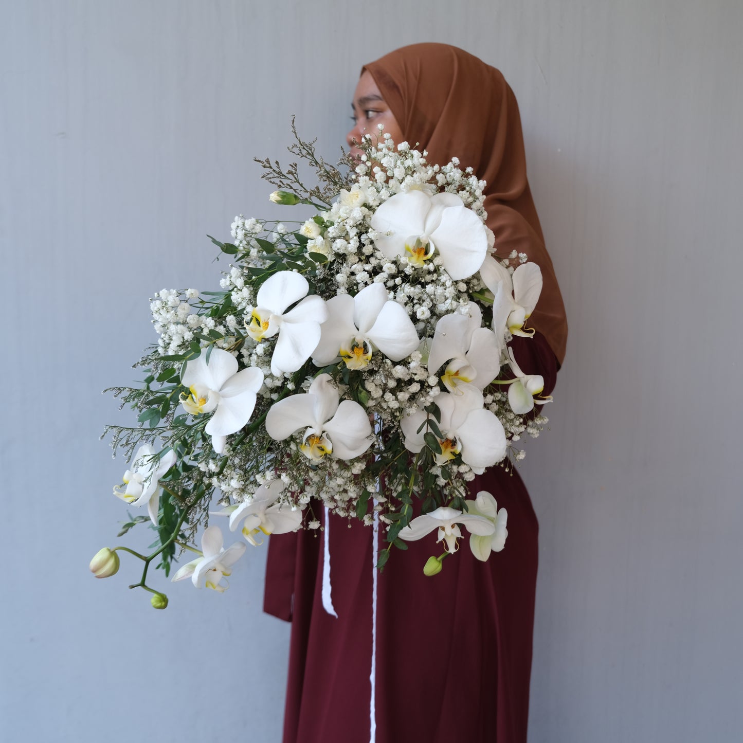 Orchid Bridal Bouquet Bintaro