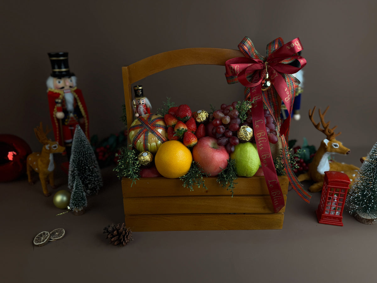A Very Merry Fruit Crate