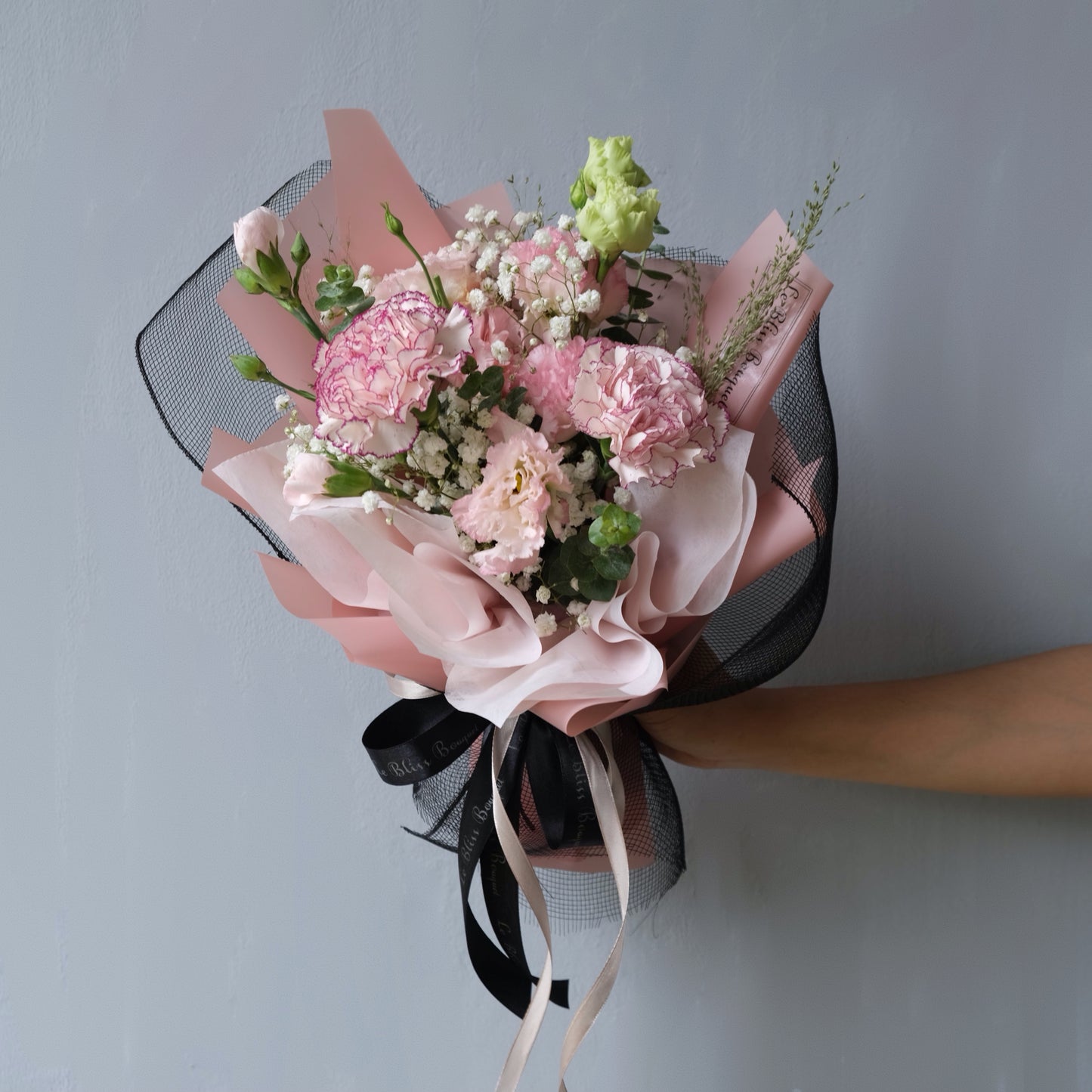 Lisianthus Carnation Smallie Bouquet