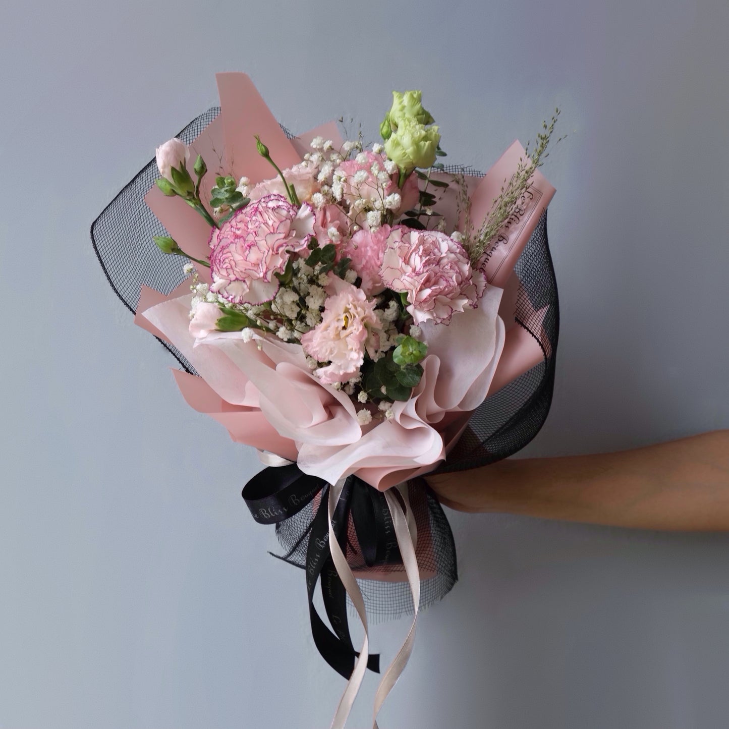 Lisianthus Carnation Smallie Bouquet