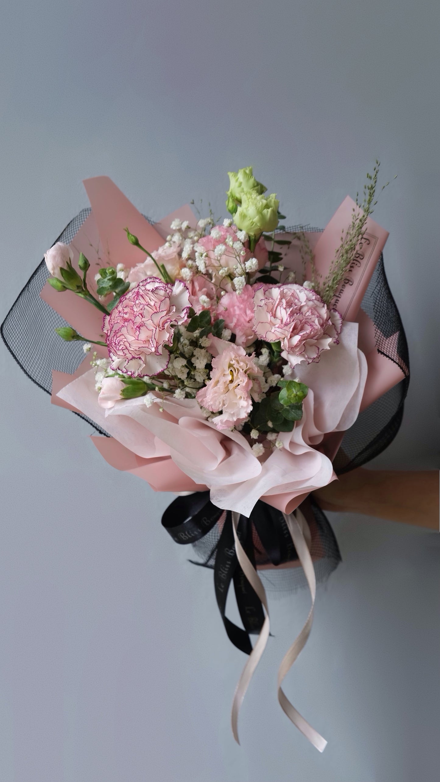 Lisianthus Carnation Smallie Bouquet