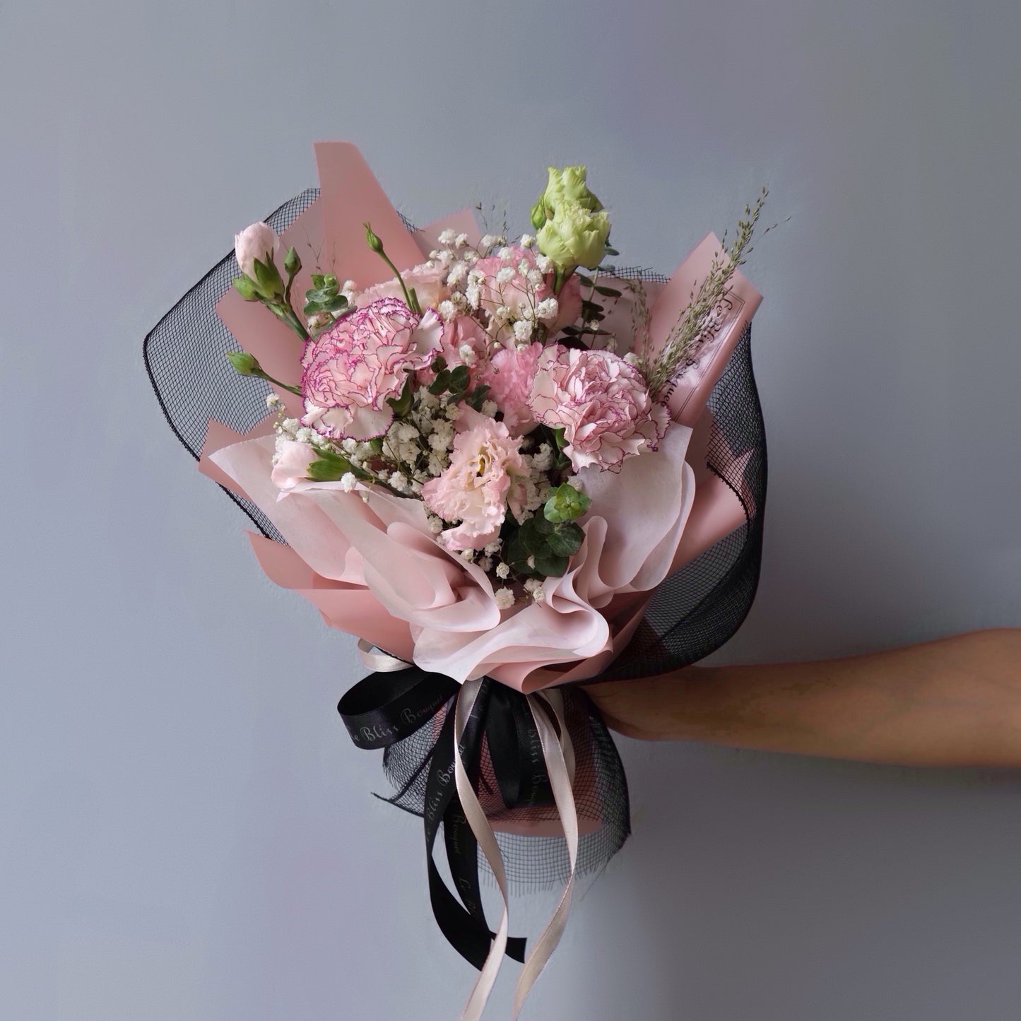 Lisianthus Carnation Smallie Bouquet