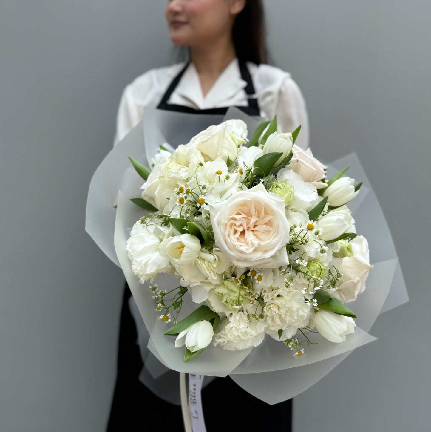 Ivory Symphony Round Bouquet
