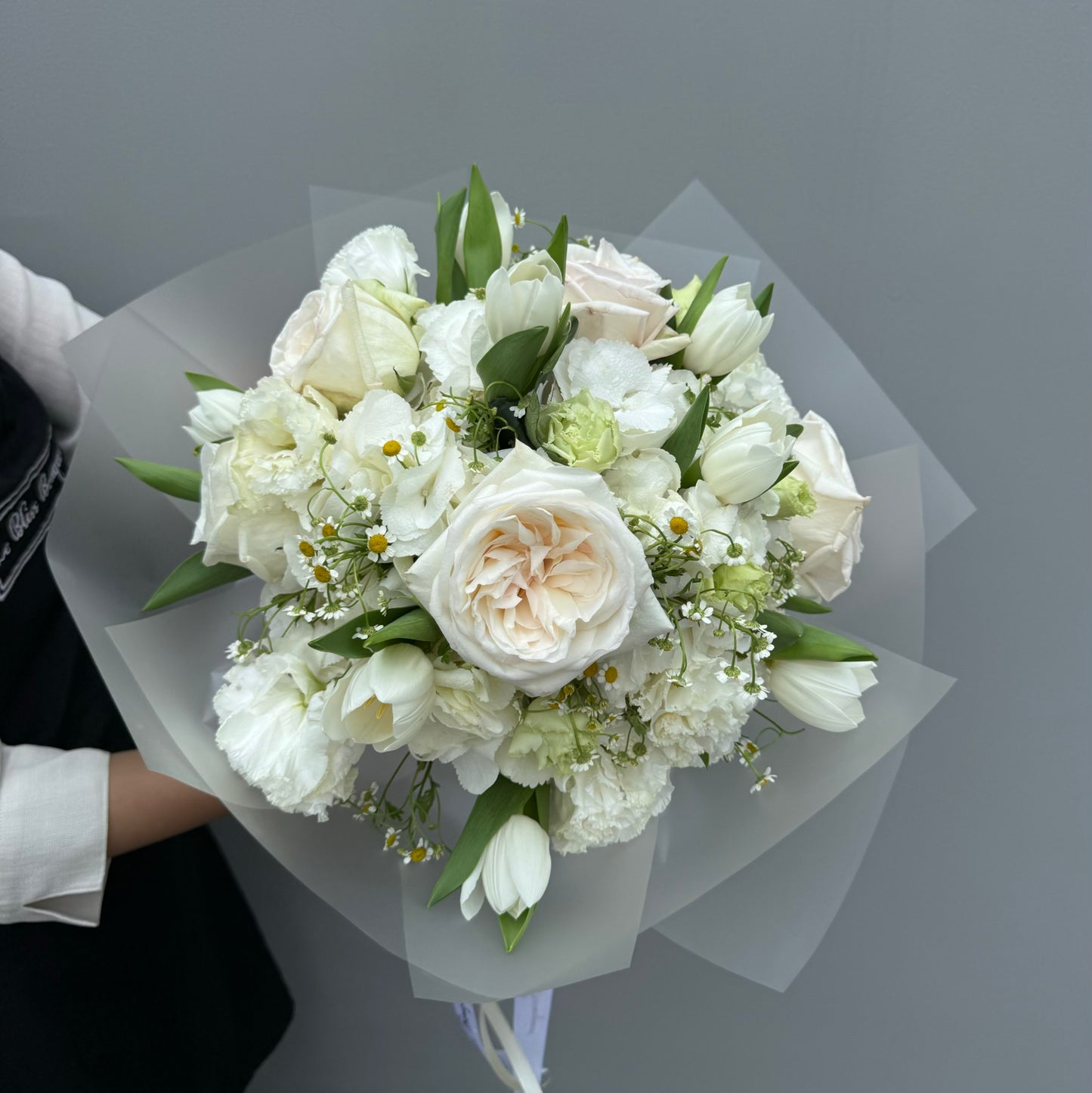 Ivory Symphony Round Bouquet