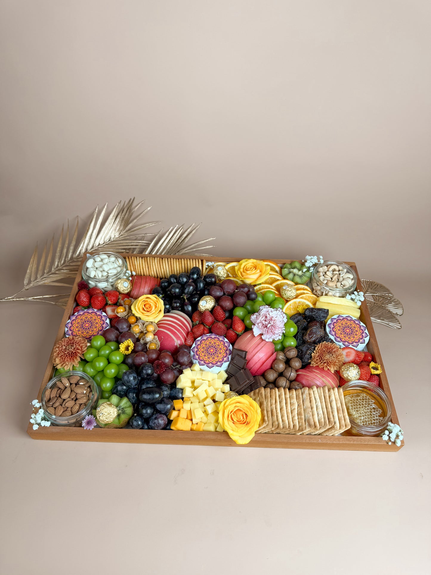 Diwali Xtra Grand Wooden Platter