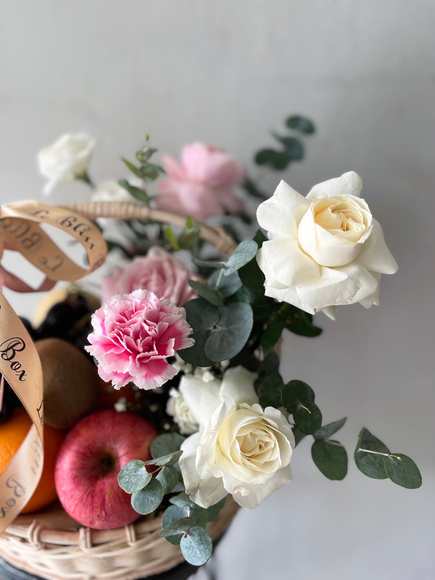 Blossom Fruit Rattan Basket