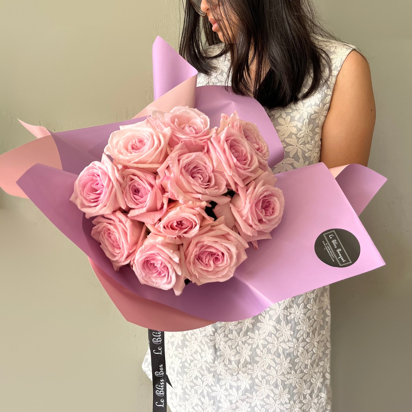 Pink O’Hara Rose Bouquet