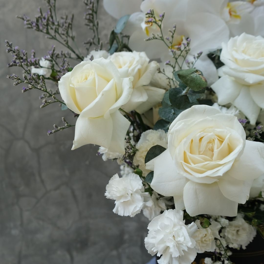 White Orchid Avalanche Grand Bloombox