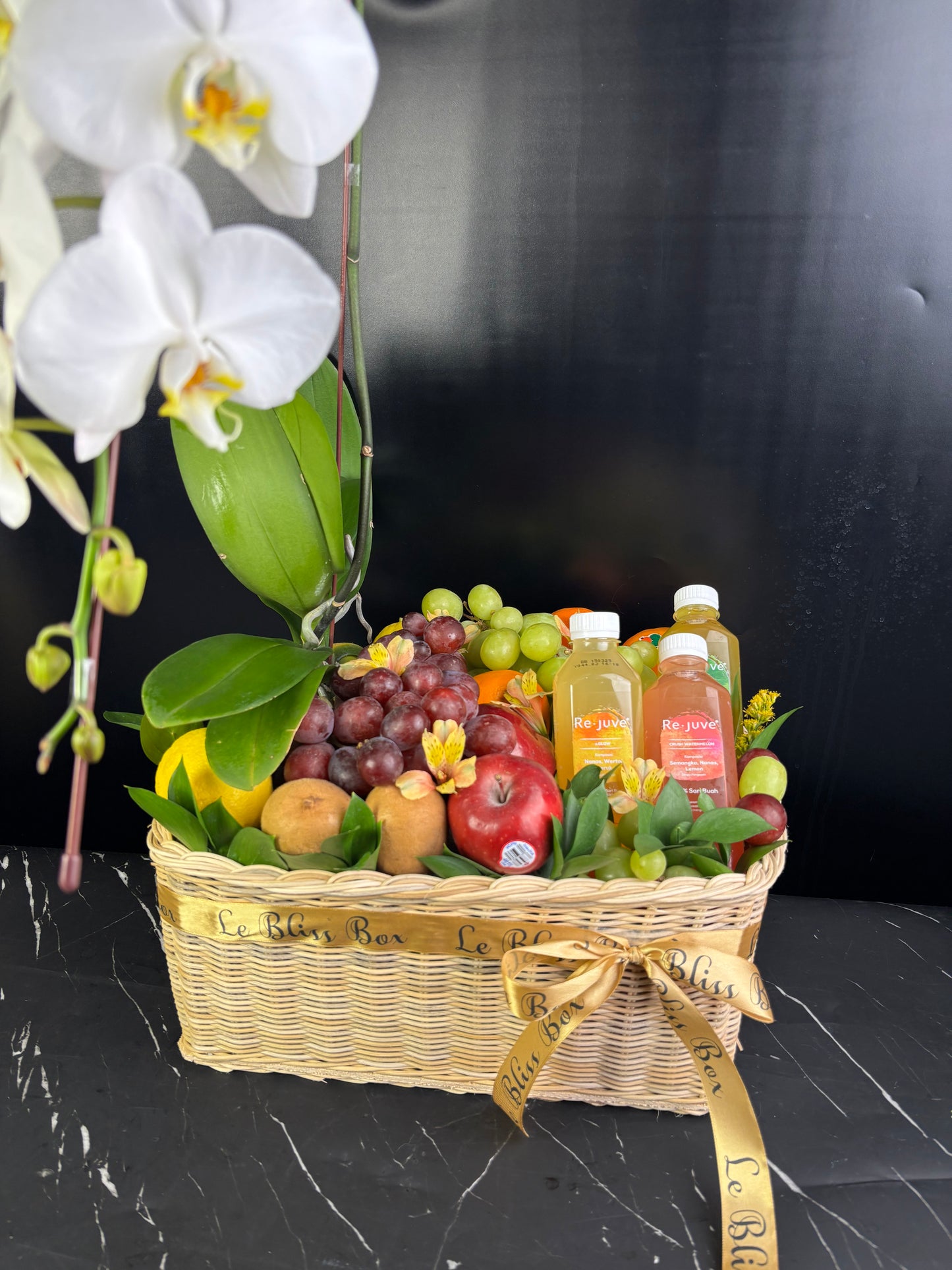 Orchid Fruit Rejuve Rattan Parcel