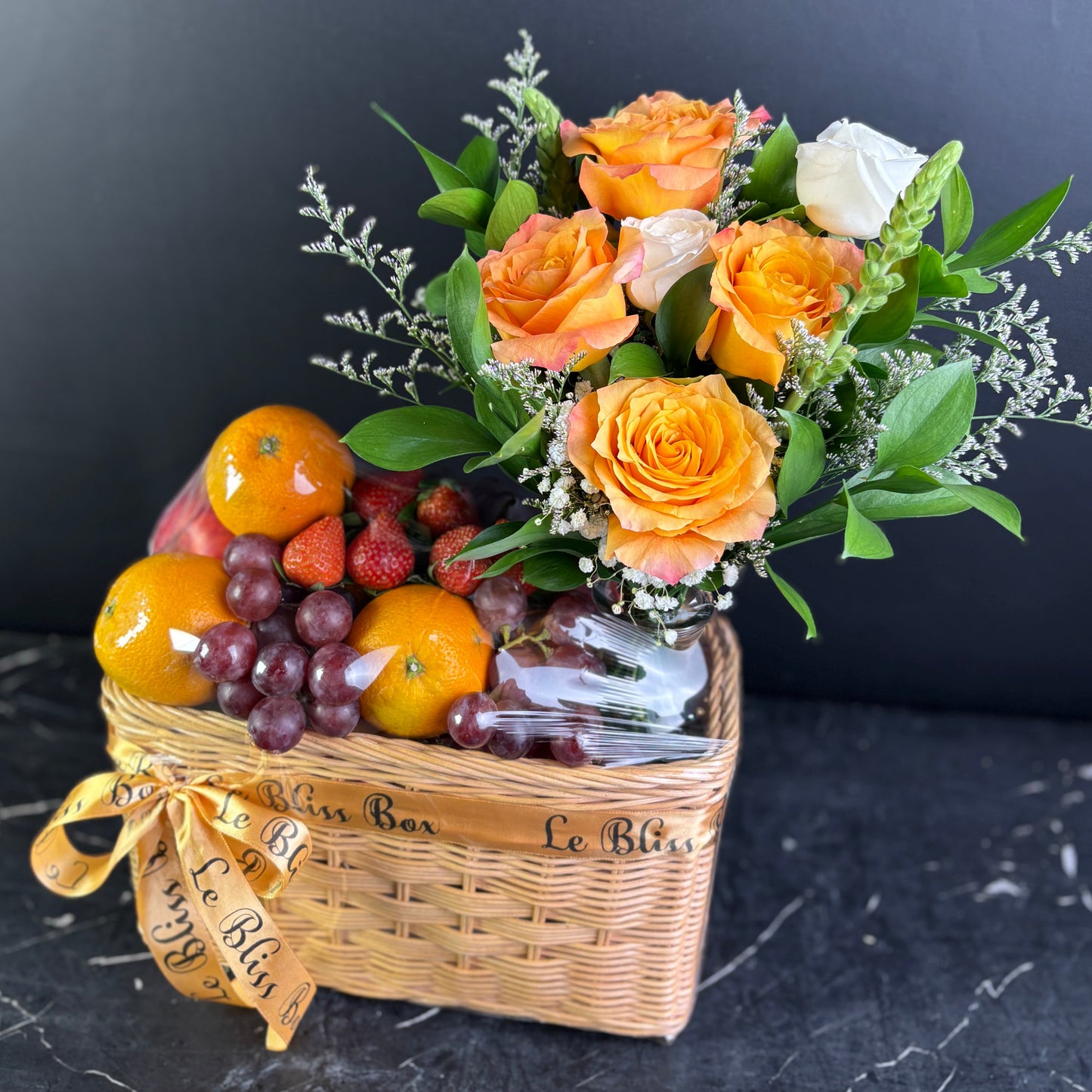 Free Spirit Rose Fruit Parcel