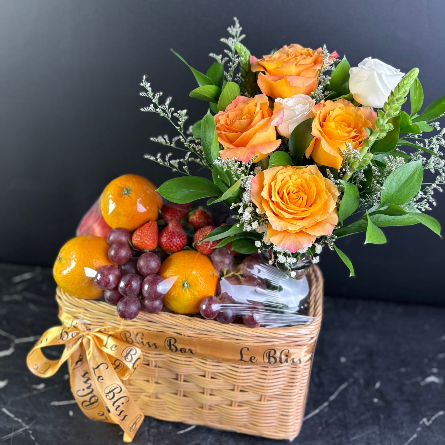 Free Spirit Rose Fruit Parcel